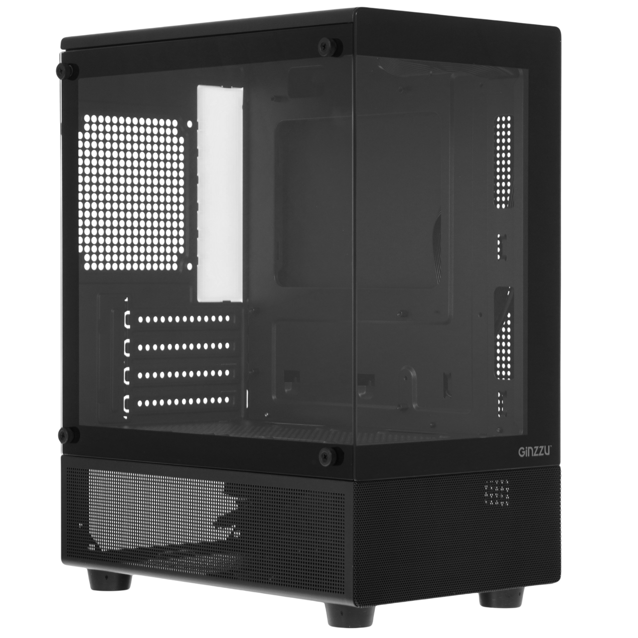 Компьютерный корпус - Ginzzu V120 Black