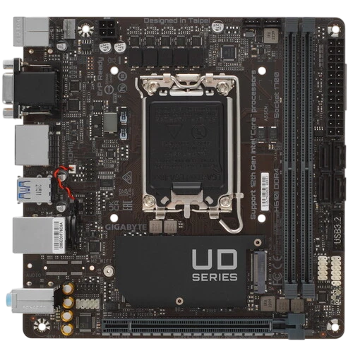 Материнская плата  Gigabyte H610I