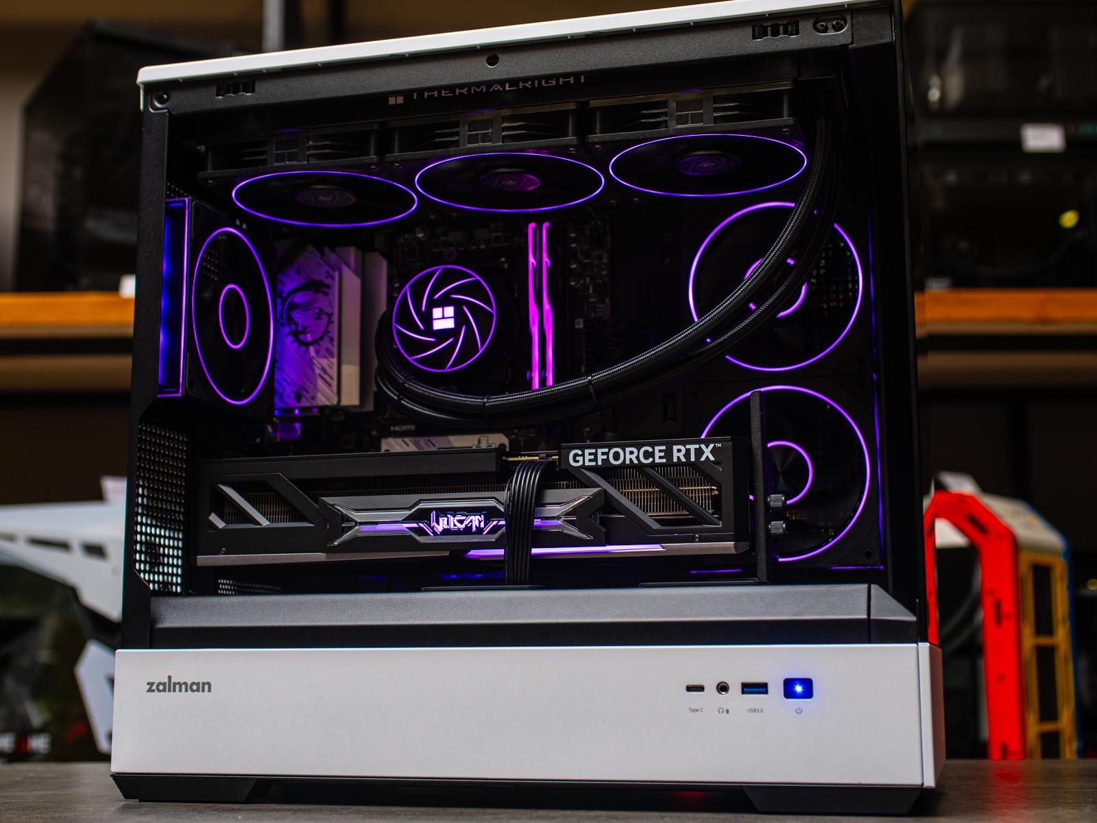 Компьютер в корпусе ZALMAN P30  С Видеокартой RTX 5070 iGame Vulcan
