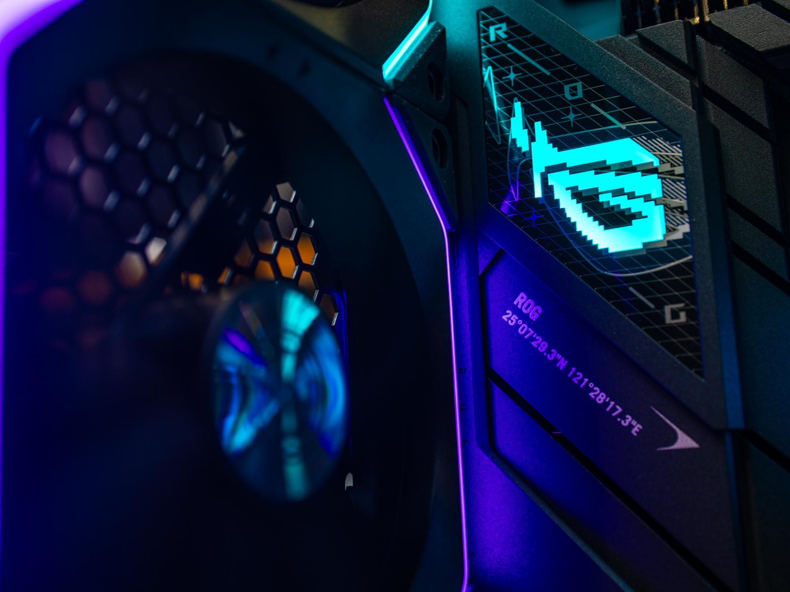 Компьютер в корпусе LIAN LI O11 Vision / 9800X3D / RTX 5080