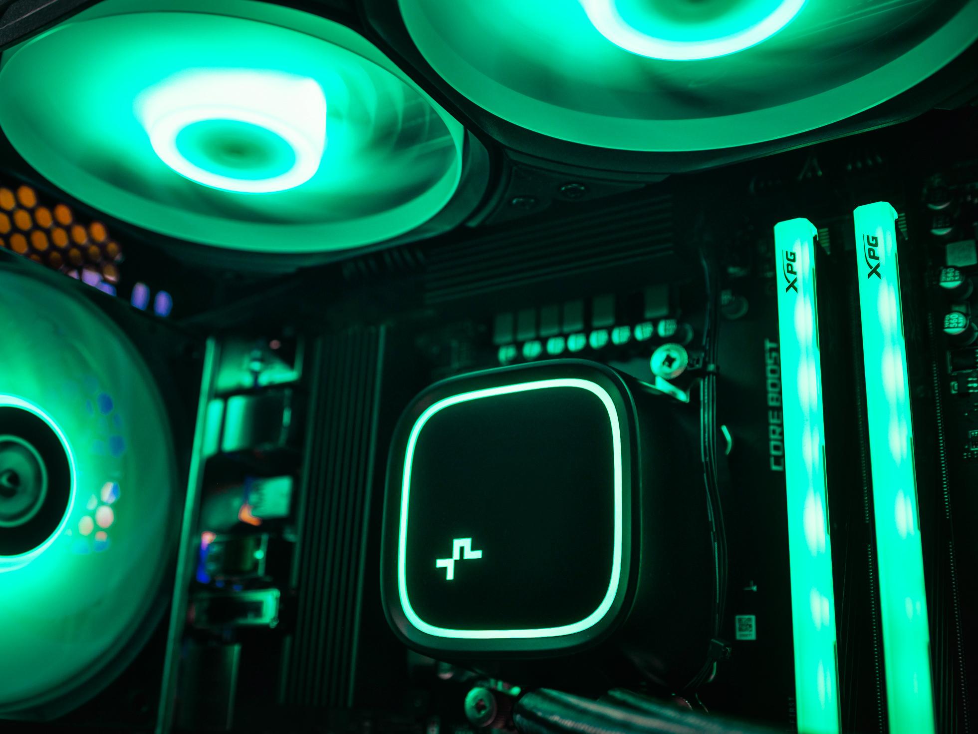 Компьютер в корпусе ZALMAN P30  С Видеокартой RTX 5070 iGame Vulcan