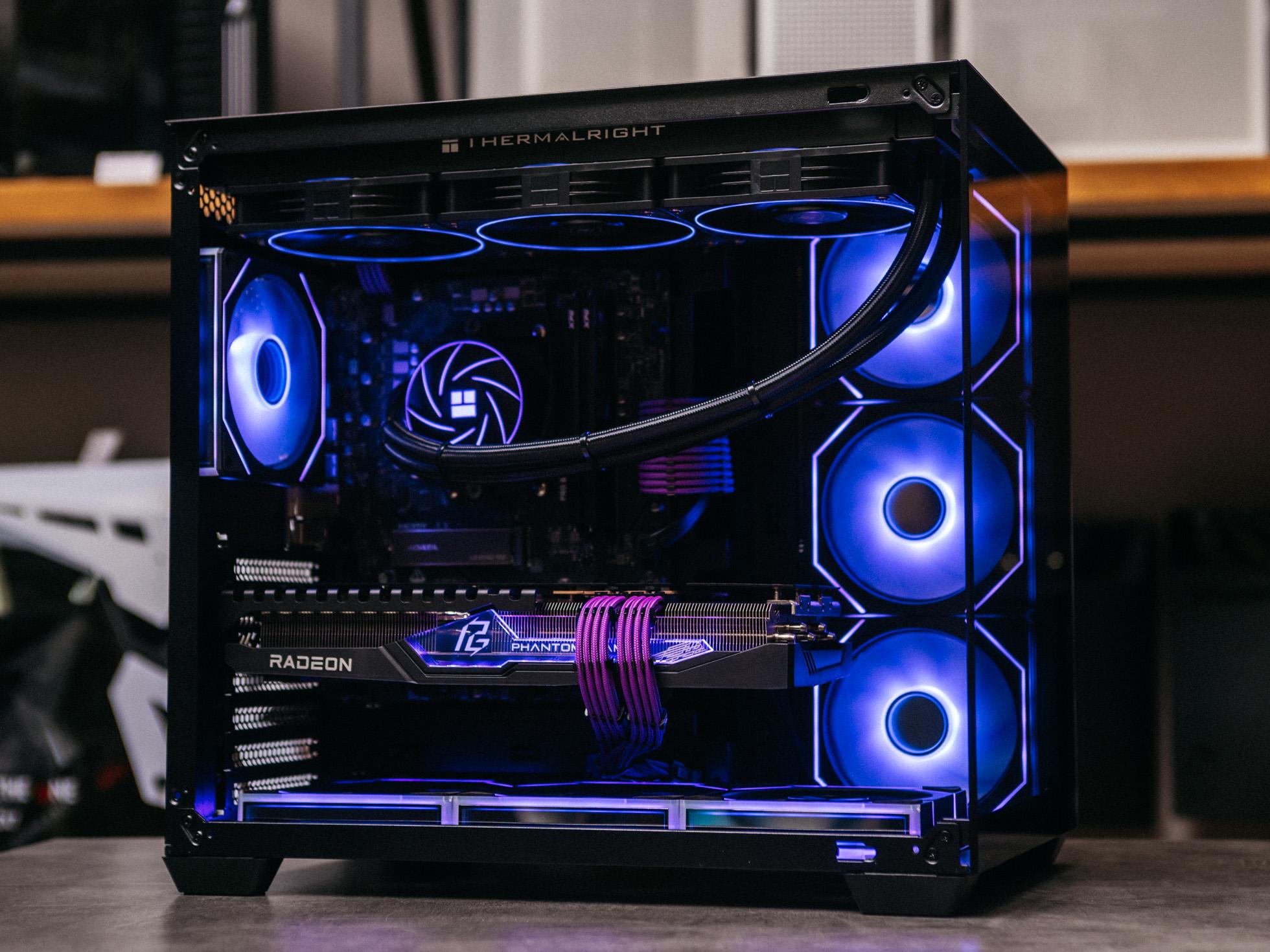 Мощный игровой компьютер в корпусе DeepCool CG530 4F 