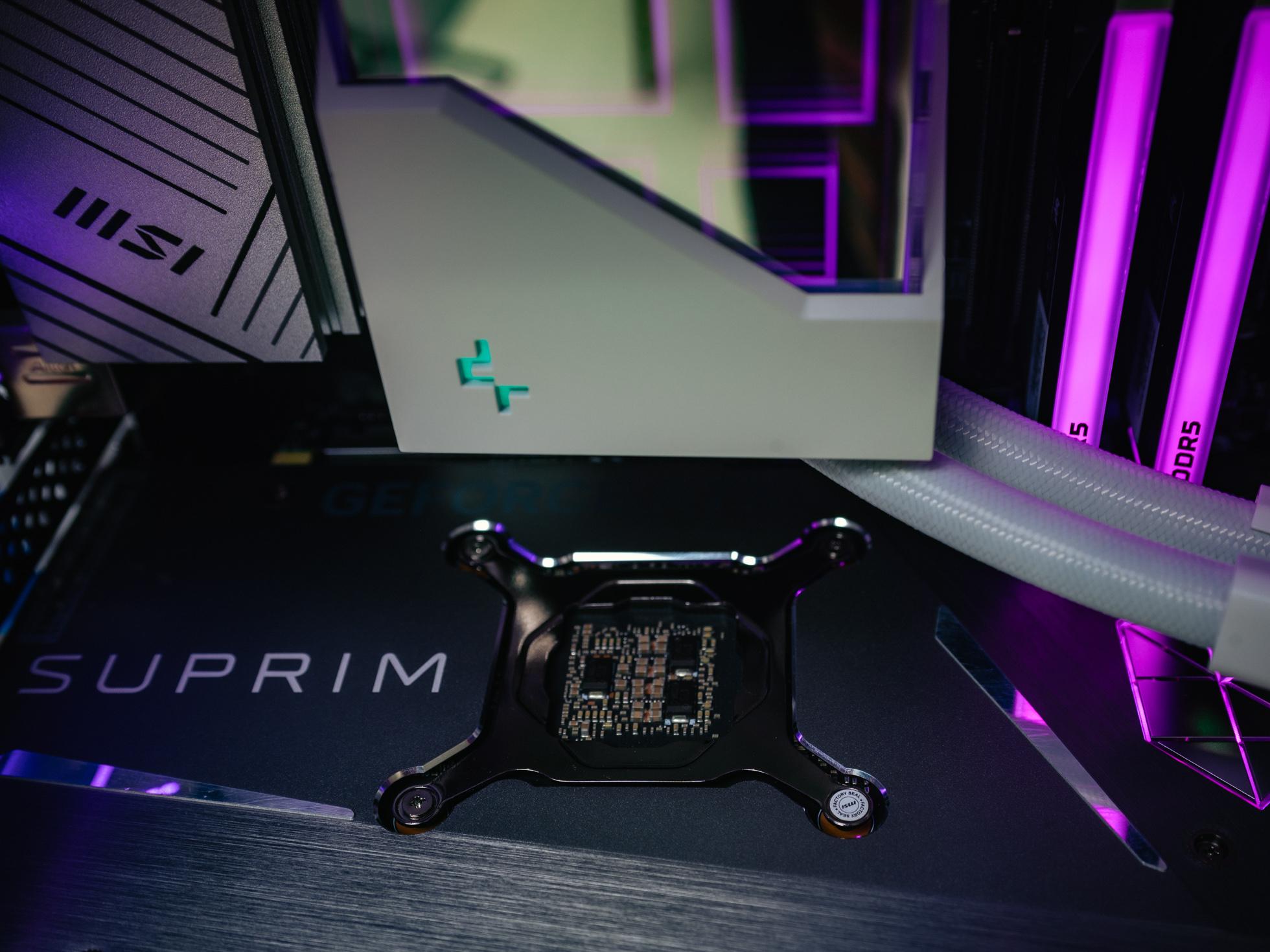 Компьютер в корпусе InWin AirForce Justice White / 13700F / RTX 4070 Ti