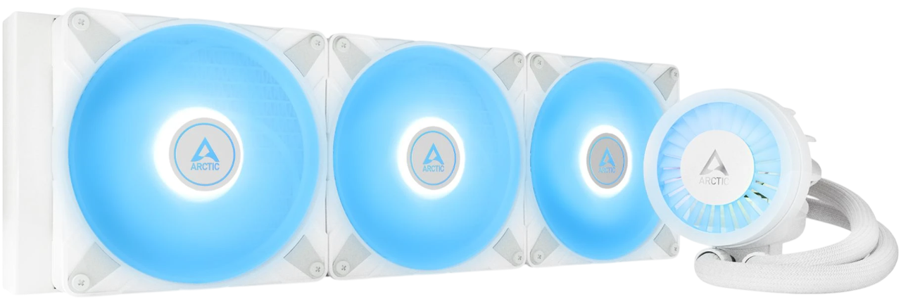 Arctic Liquid Freezer III 420 A-RGB White