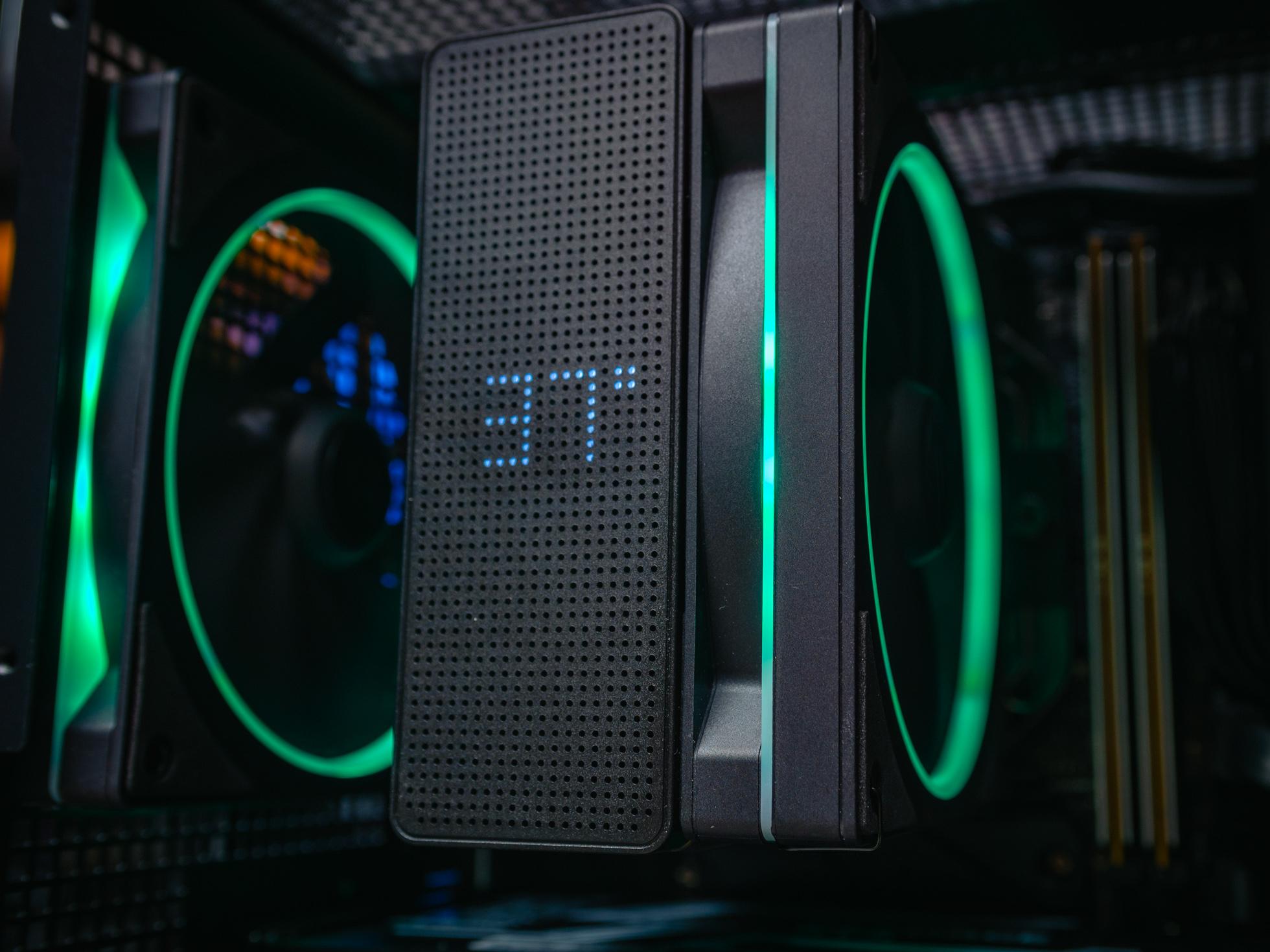 Мини игровой компьютер в корпусе DeepCool CH160 Black  на базе процессора Ryzen 5500 и с видеокартой RTX 4060