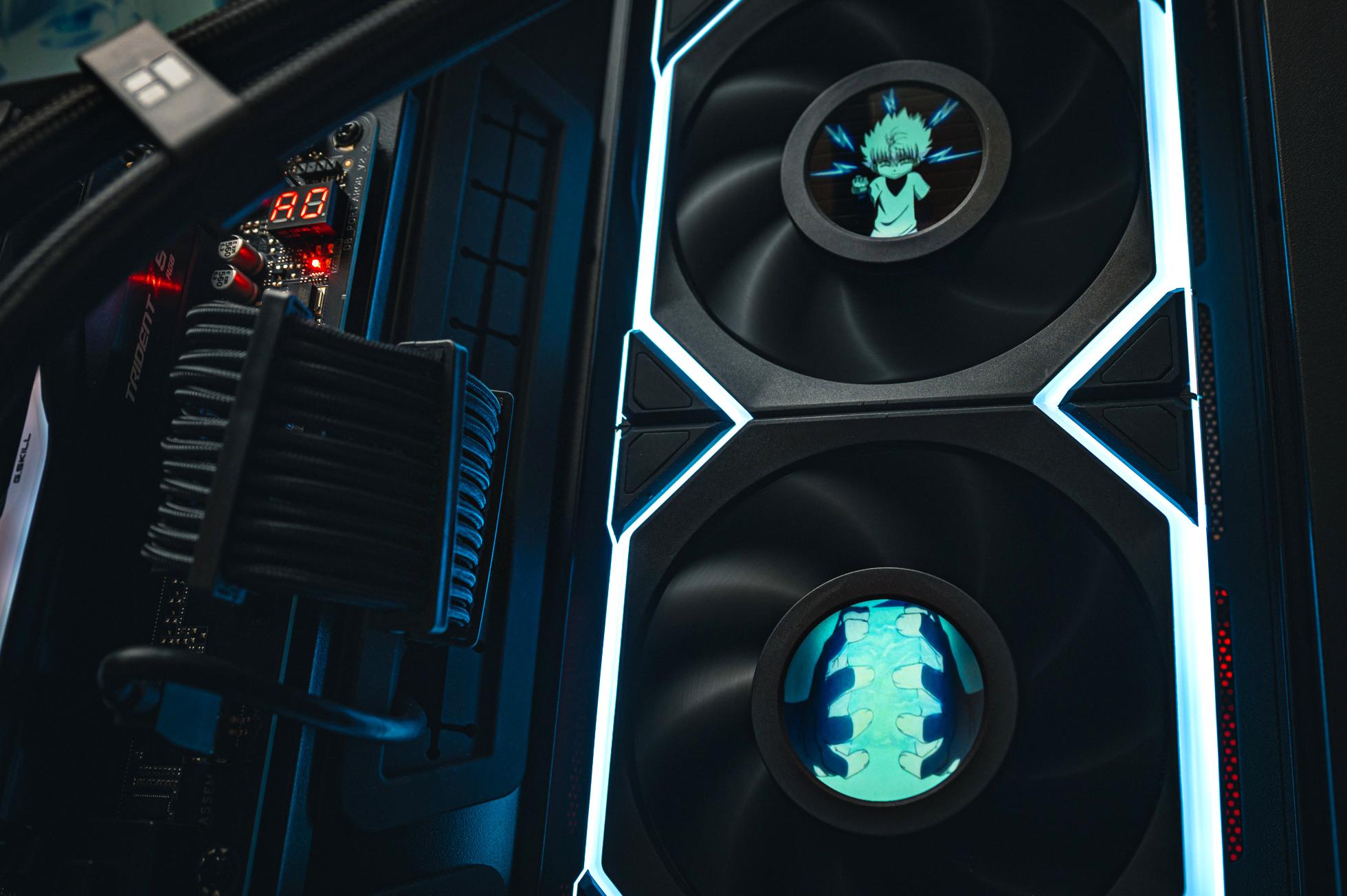 Компьютер в корпусе LIAN LI O11 Vision / 9800X3D / RTX 5080