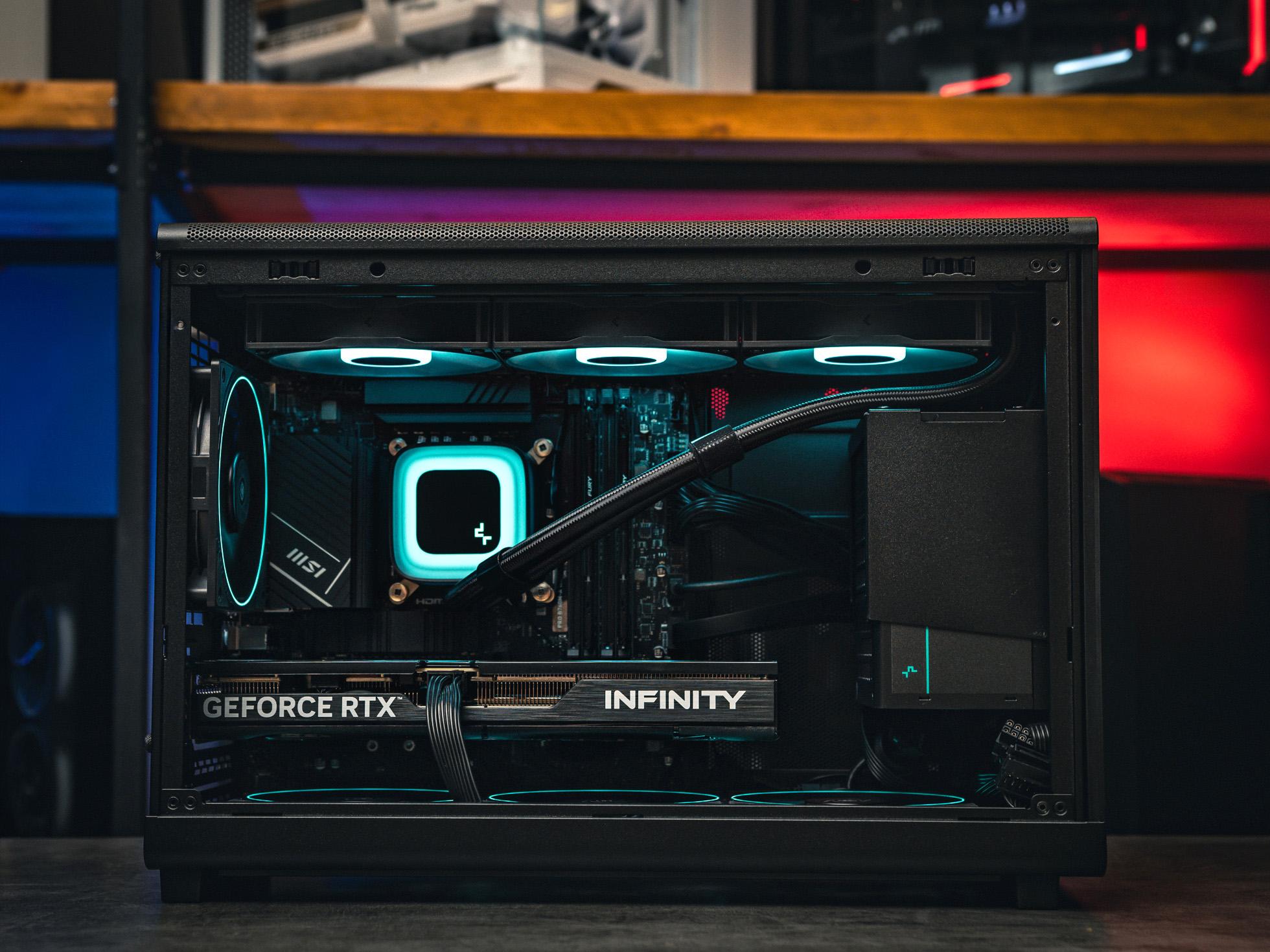 Компьютер в корпусе ZALMAN P30  С Видеокартой RTX 5070 iGame Vulcan