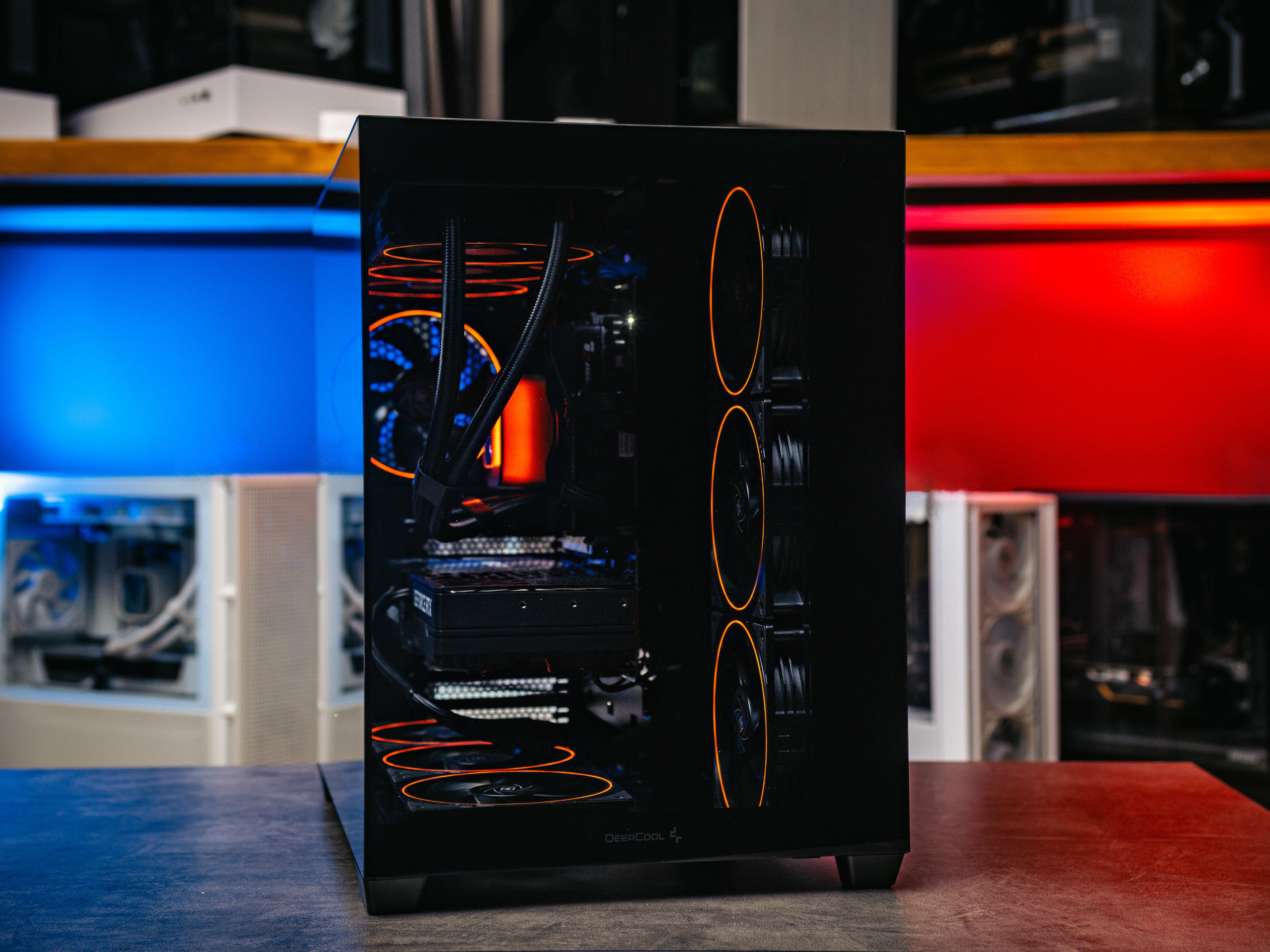 Компьютер в корпусеDeepCool CG530 4F  / 7800X3D / RTX 5070