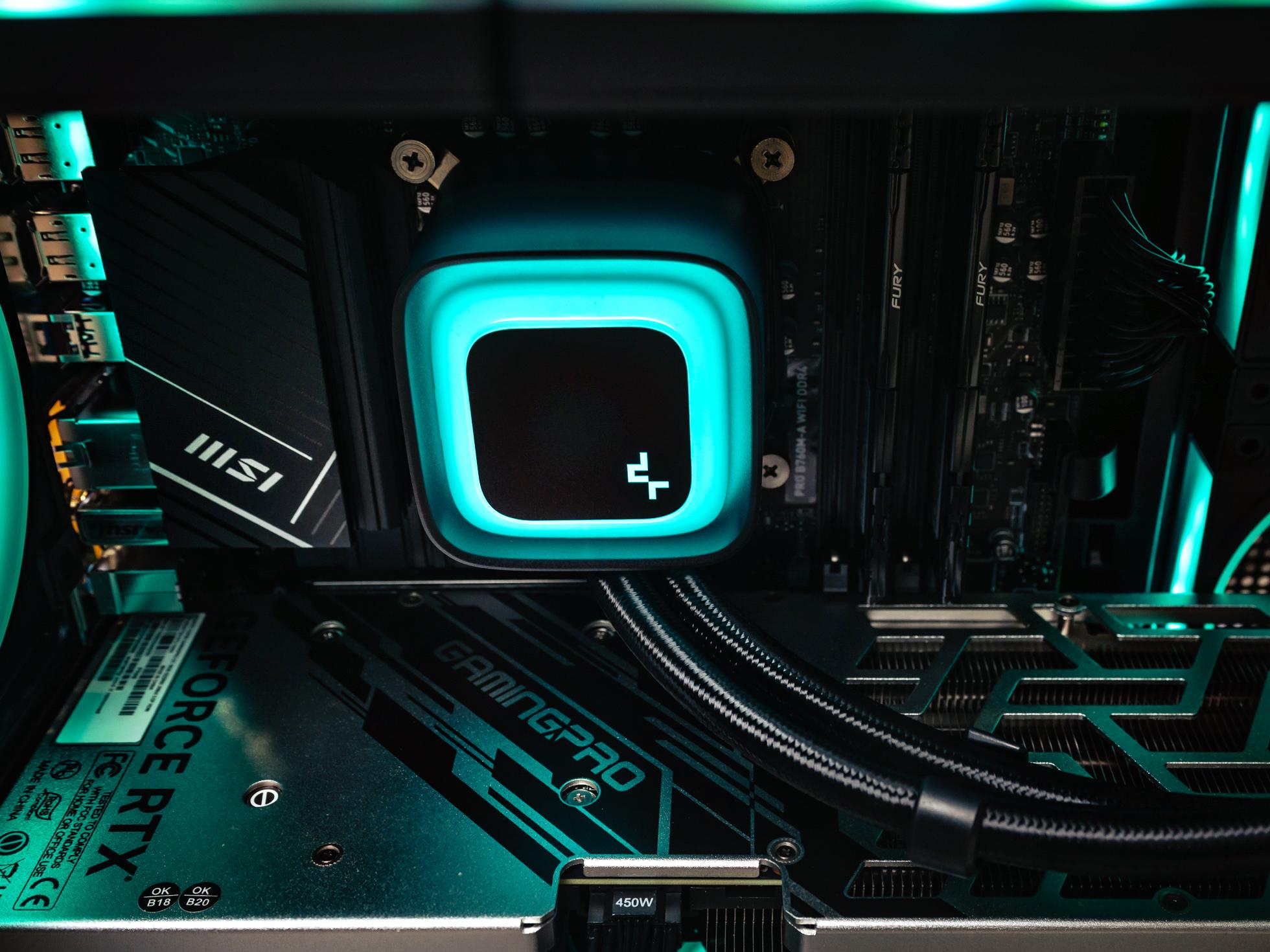 Купить компьютер Nova  в корпусе Zalman p30 c процессором  I5 14600KF и видеокартой RTX 5070