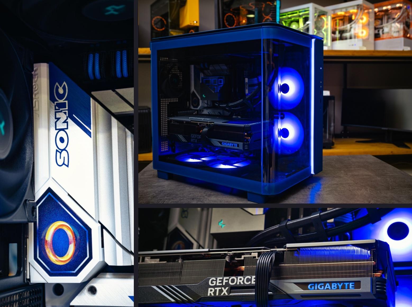 Элитный игровой ПК в корпусе King 95: Intel Core i7-13700K, видеокарта RTX 4080 и материнская плата ASRock Z790 PG Sonic в коллекционном дизайне