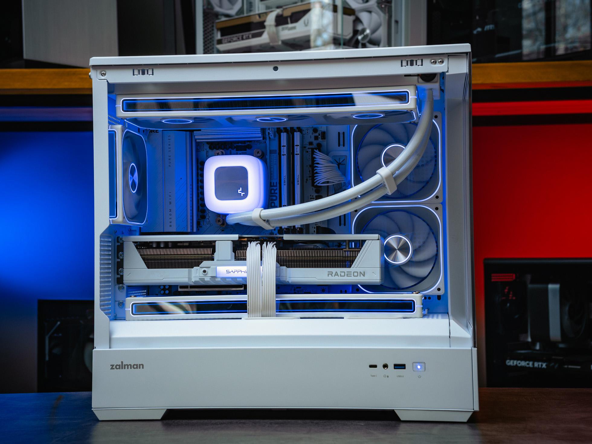 Компьютер в корпусе ZALMAN P30  С Видеокартой RTX 5070 iGame Vulcan