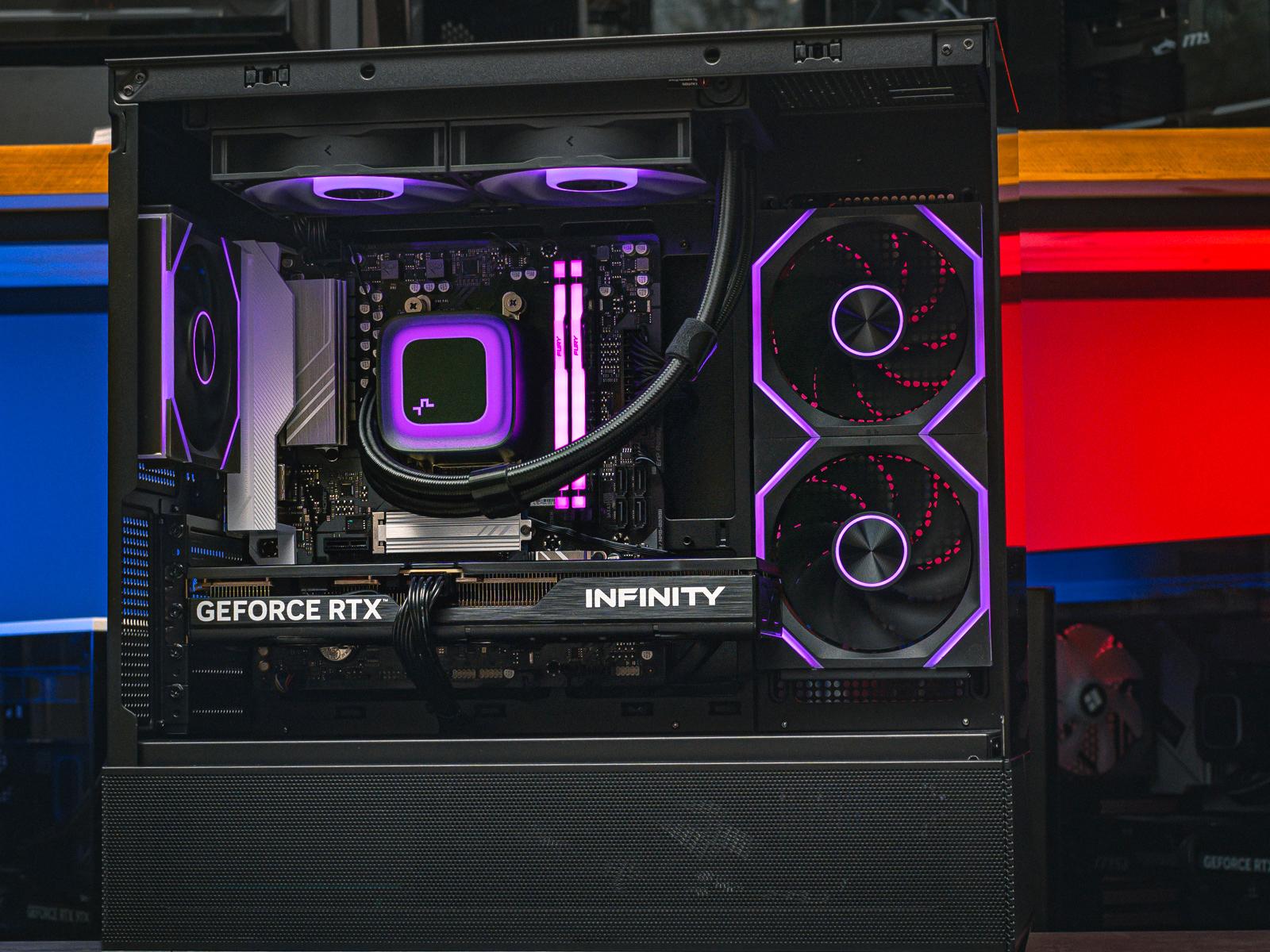 Купить компьютер Nova  в корпусе Zalman p30 c процессором  I5 14600KF и видеокартой RTX 5070