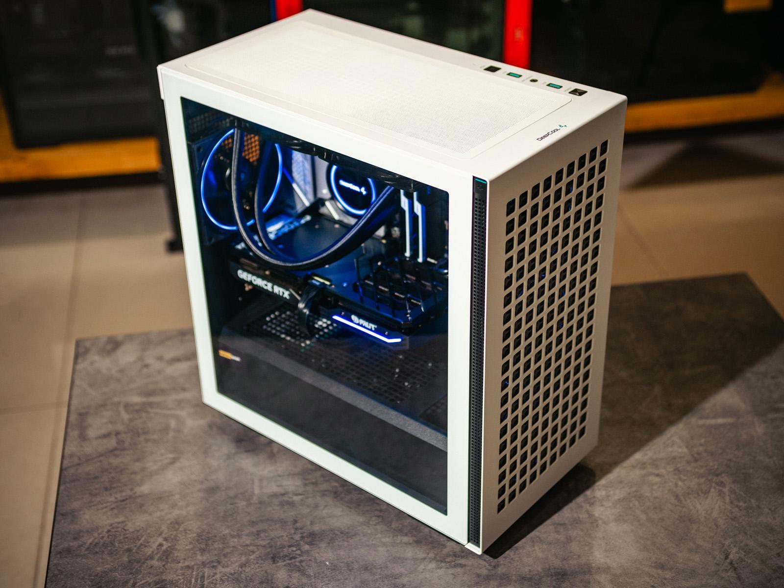 Компьютер в корпусе Deepcool CH370 White  - NOVA 