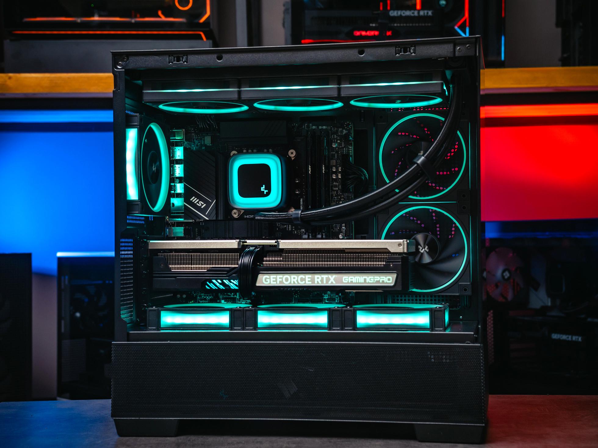 Купить компьютер Nova  в корпусе Zalman p30 c процессором  I5 14600KF и видеокартой RTX 5070