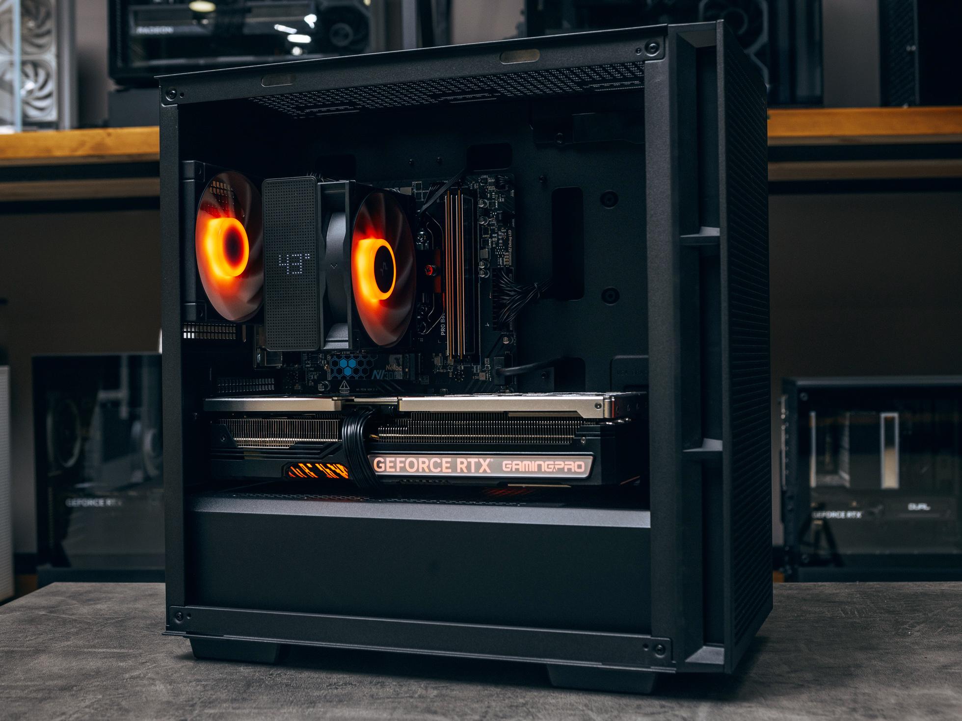 Компьютер в корпусе  1STPLAYER RT5  на  базе процессора Intel core i5  12400F