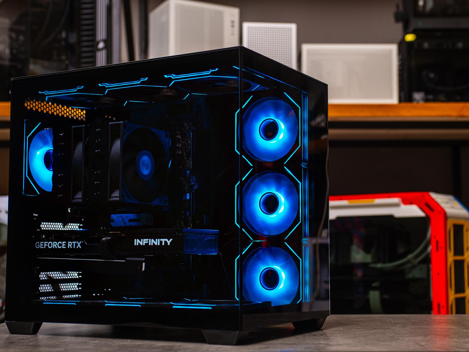 Компьютер в корпусеDeepCool CG530 4F  / 7800X3D / RTX 5070