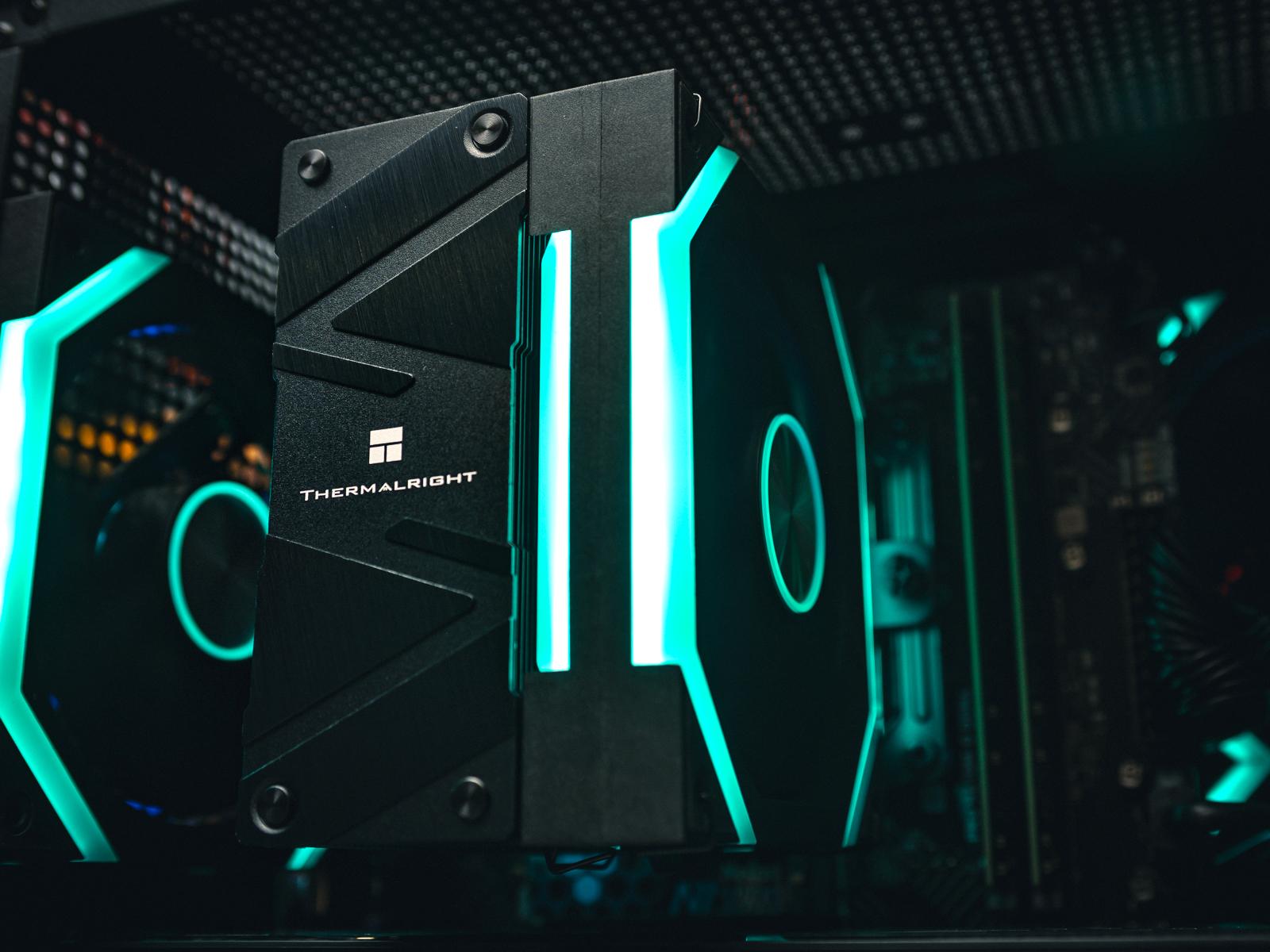 Мощный игровой компьютер в корпусе AOC CG389 Black  на базе процессора Ryzen 5 7500F + RTX 5060