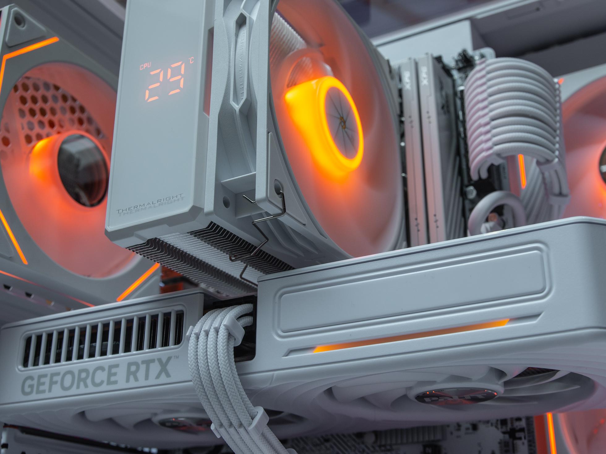 Мощный игровой компьютер в корпусе AOC CG389 Black  на базе процессора Ryzen 5 7500F + RTX 5060