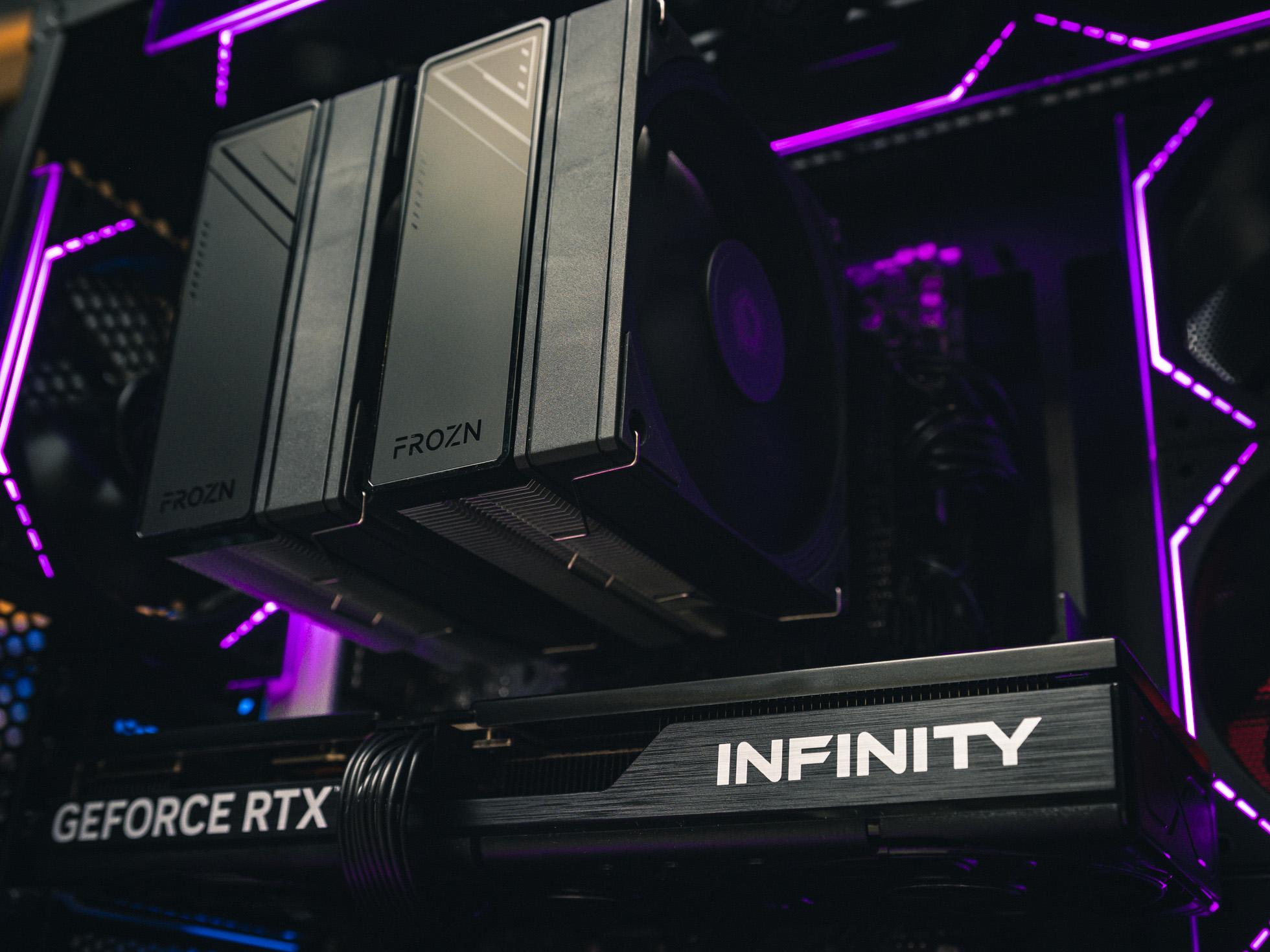 рпусе AOC CG389 Black  на базе процессора Ryzen 5 7500F + RTX 5070