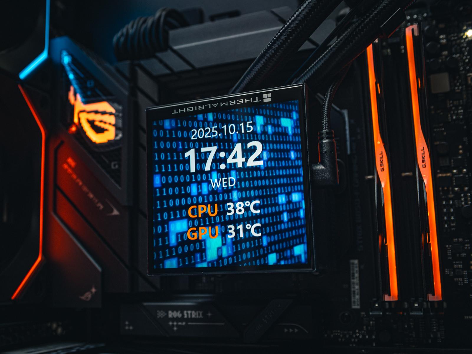 Компьютер в корпусе LIAN LI O11 Vision / 9800X3D / RTX 5080