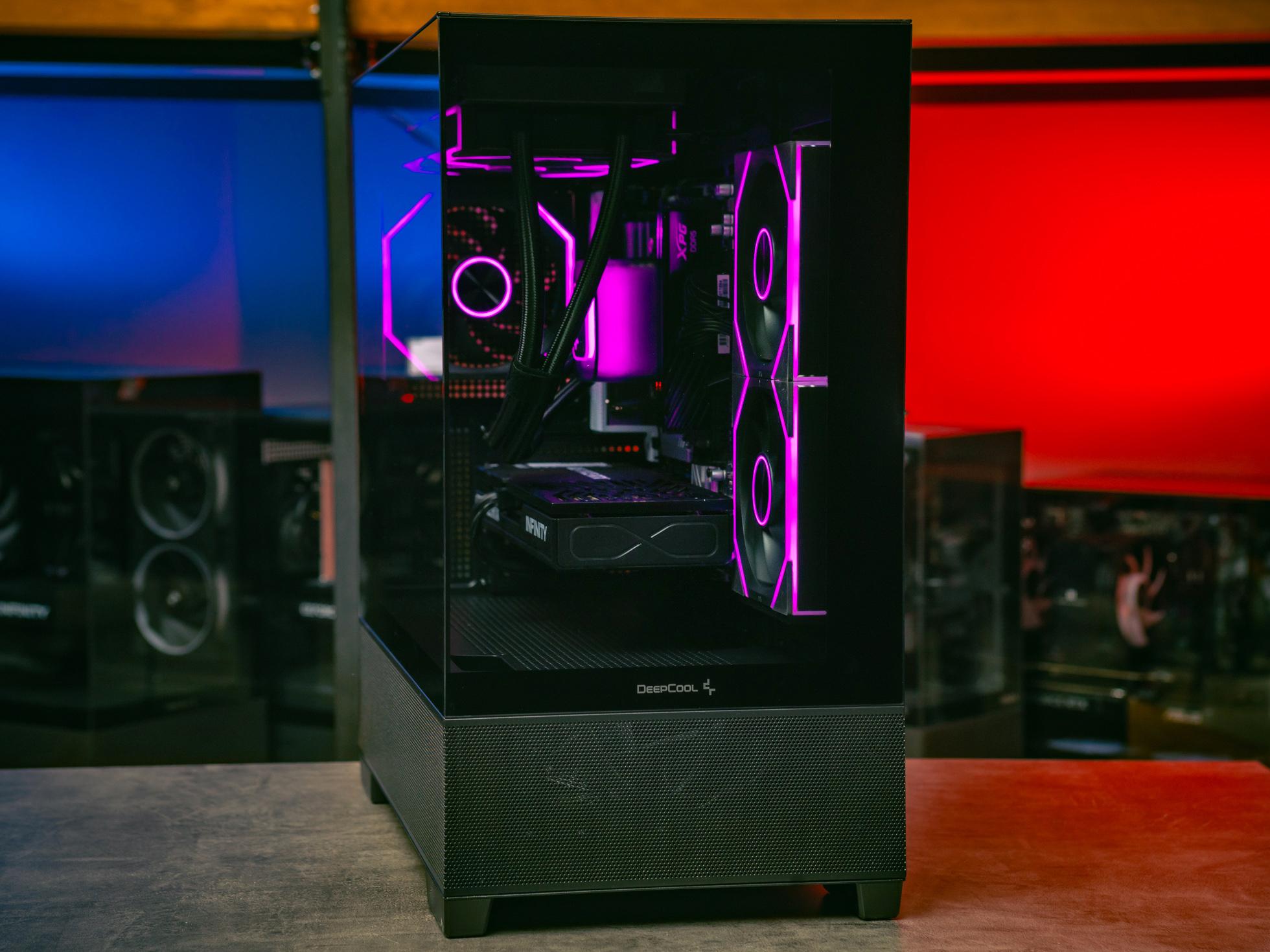  рпусе AOC CG389 Black  на базе процессора Ryzen 5 7500F + RTX 5070