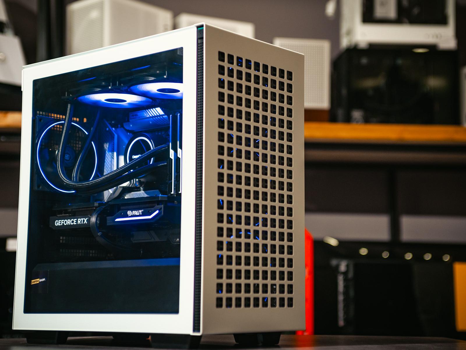 Компьютер в корпусе Deepcool CH370 White  - NOVA 