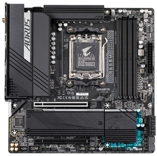 Материнская плата Gigabyte B650M Aorus Elite AX