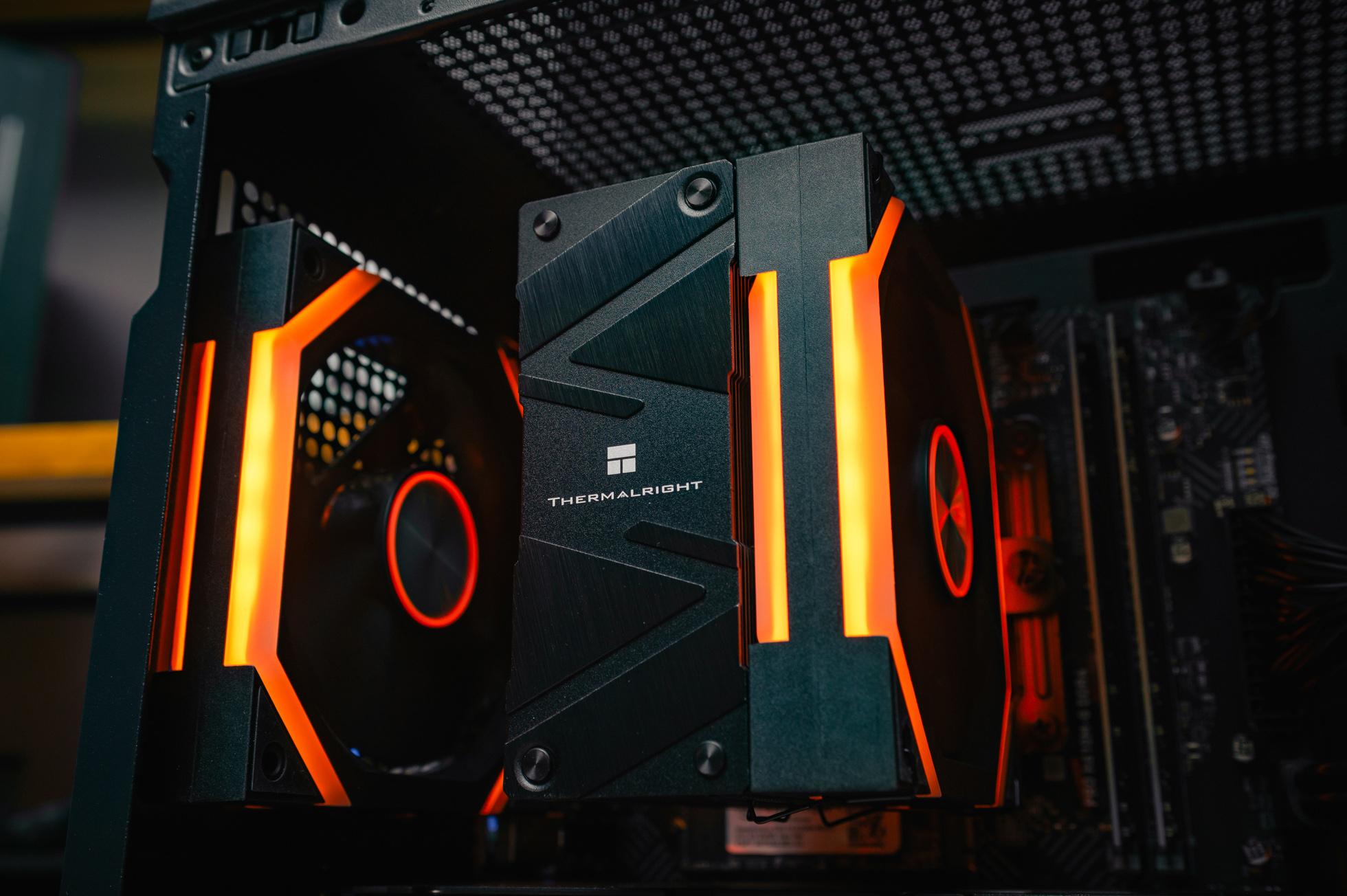 Игровой компьютер в корпусе Ginzzu V120 Black на базе процессора Intel core i5 -13400F и видеокартой RTX 4060 Ti в Custom shop