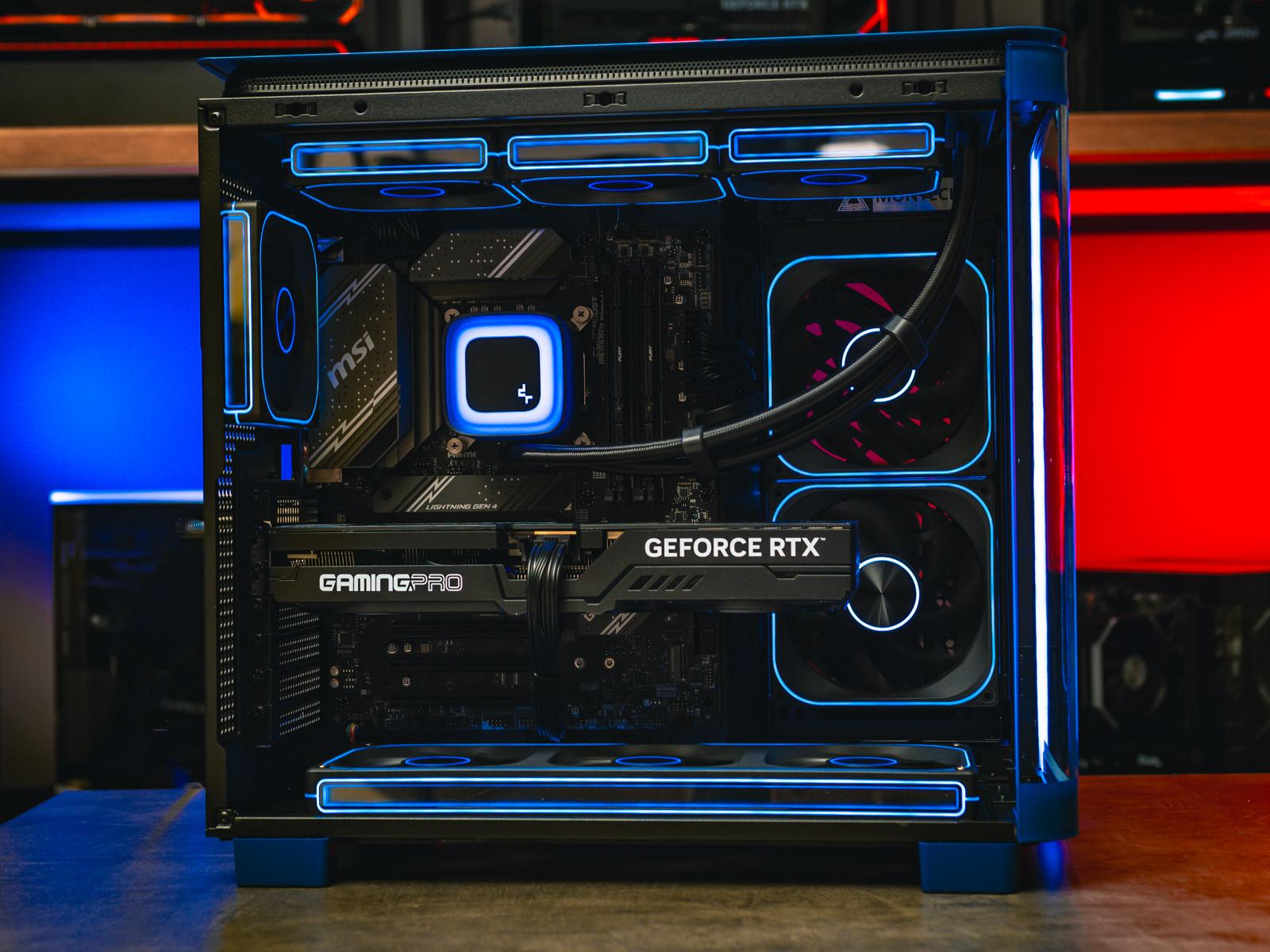 Мощный игровой компьютер в корпусе Montech King 95  в Custom shop