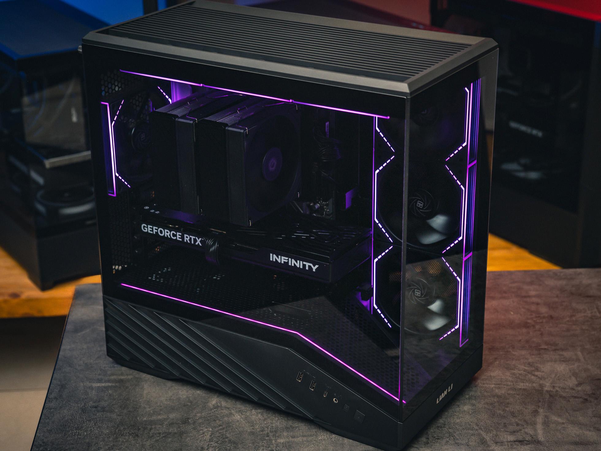  рпусе AOC CG389 Black  на базе процессора Ryzen 5 7500F + RTX 5070