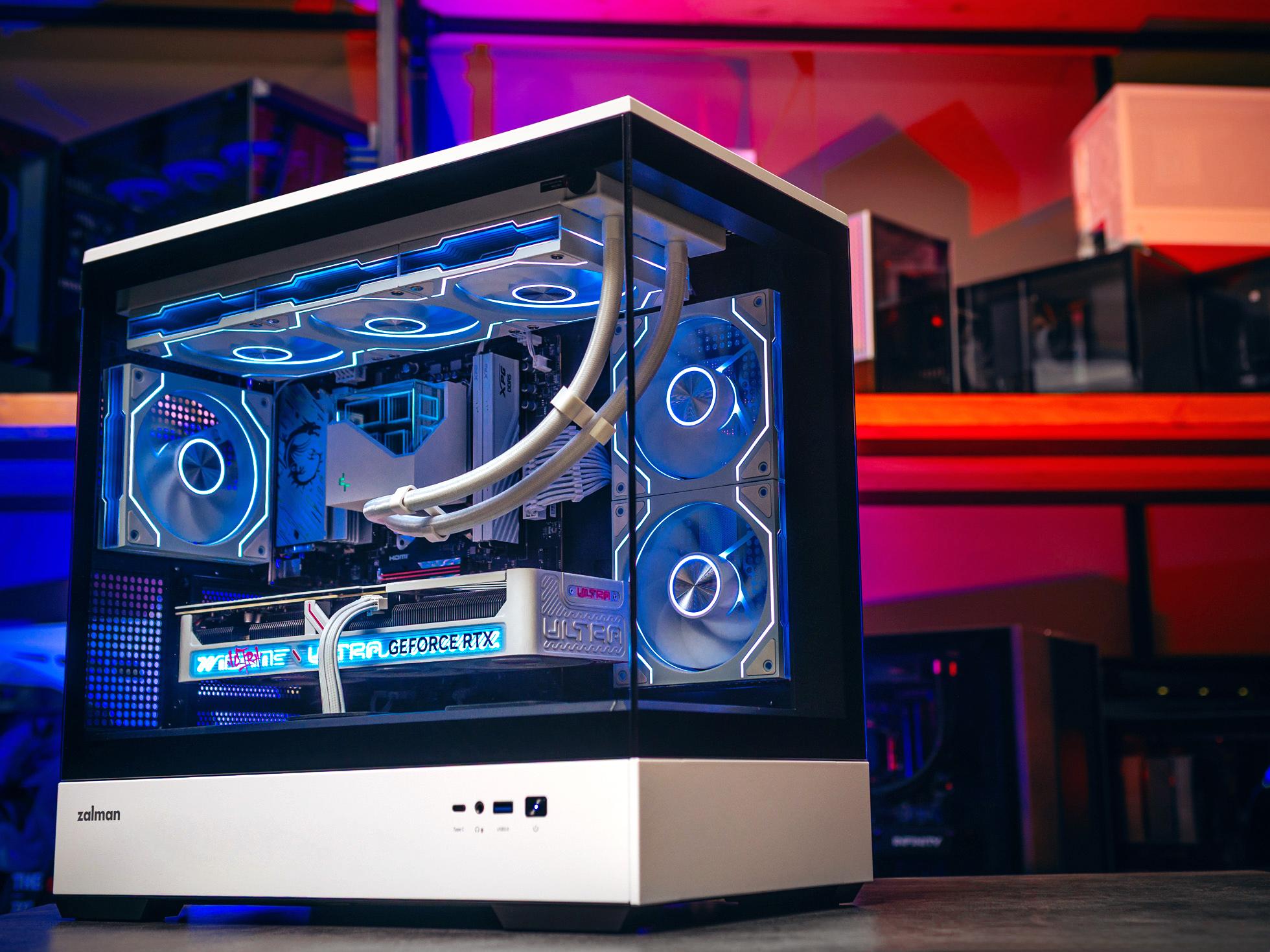Компьютер в корпусе ZALMAN P30  С Видеокартой RTX 5070 iGame Vulcan