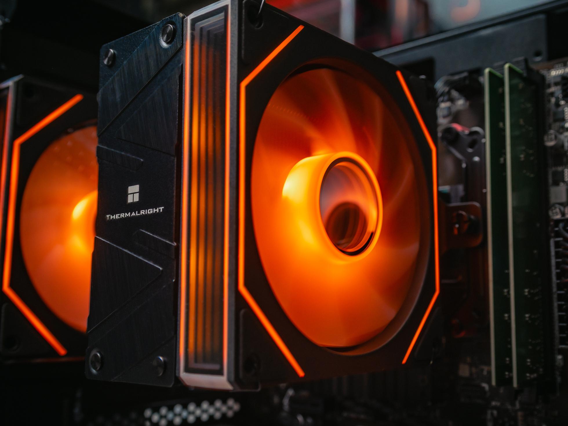 Мощный игровой компьютер в корпусе AOC CG389 Black  на базе процессора Ryzen 5 7500F + RTX 5060