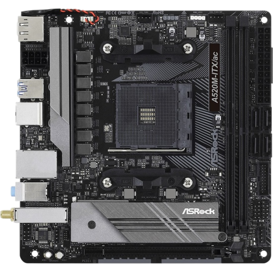 Материнская плата ASRock A520M-ITX/ac