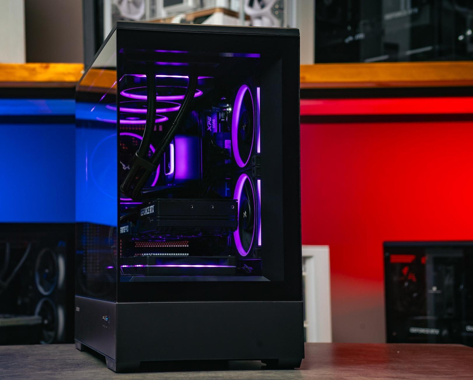 Компьютер в корпусе ZALMAN P30  С Видеокартой RTX 5070 iGame Vulcan