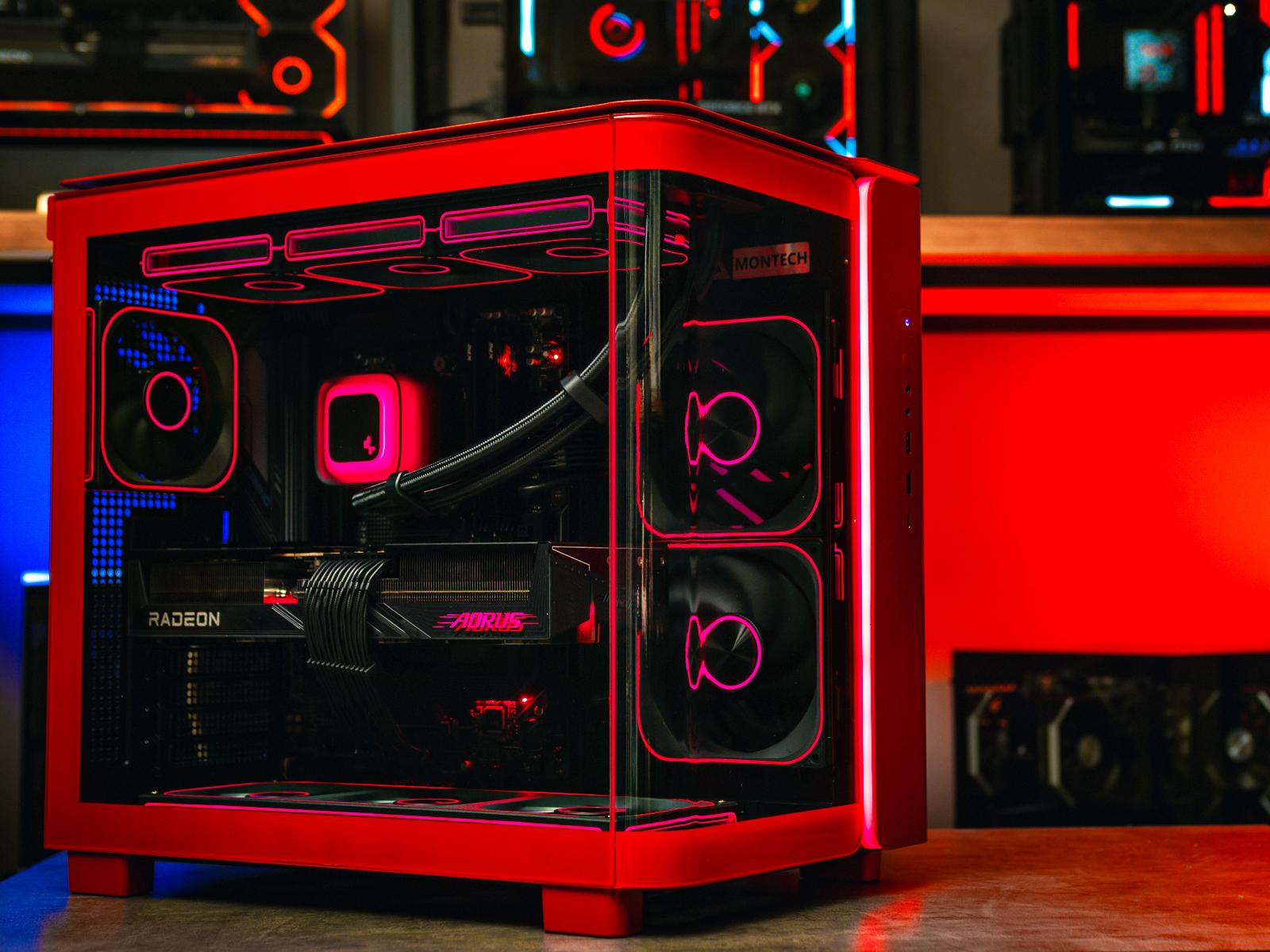 Мощный игровой компьютер в корпусе Montech King 95  в Custom shop