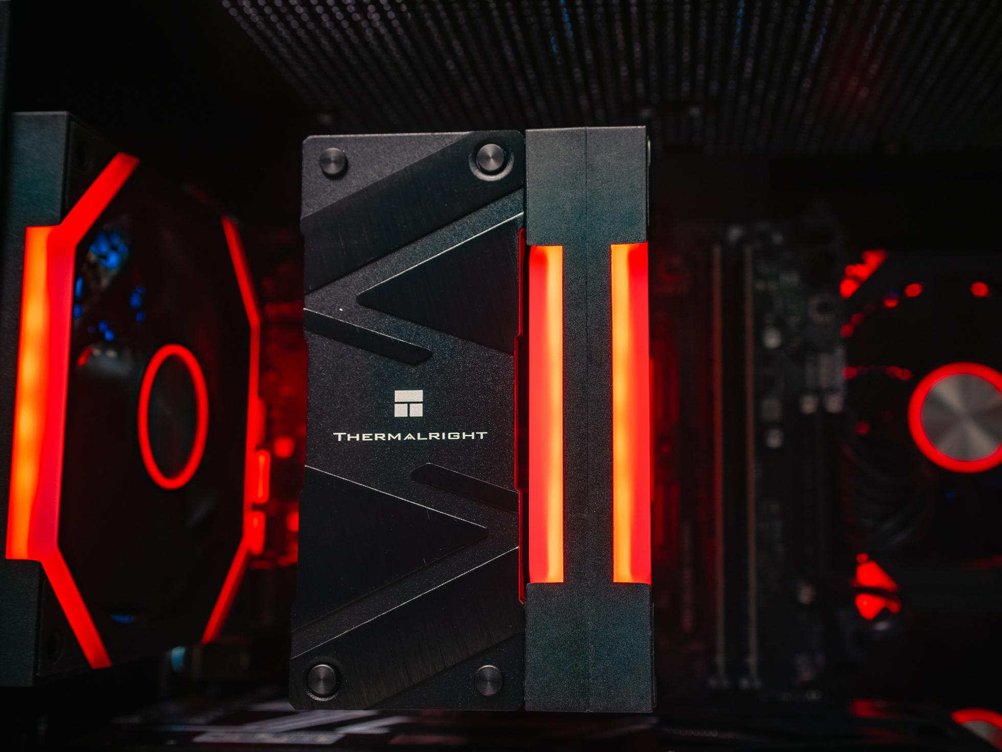 Игровой компьютер в корпусе Ginzzu V120 Black на базе процессора Intel core i5 -13400F и видеокартой RTX 4060 Ti в Custom shop