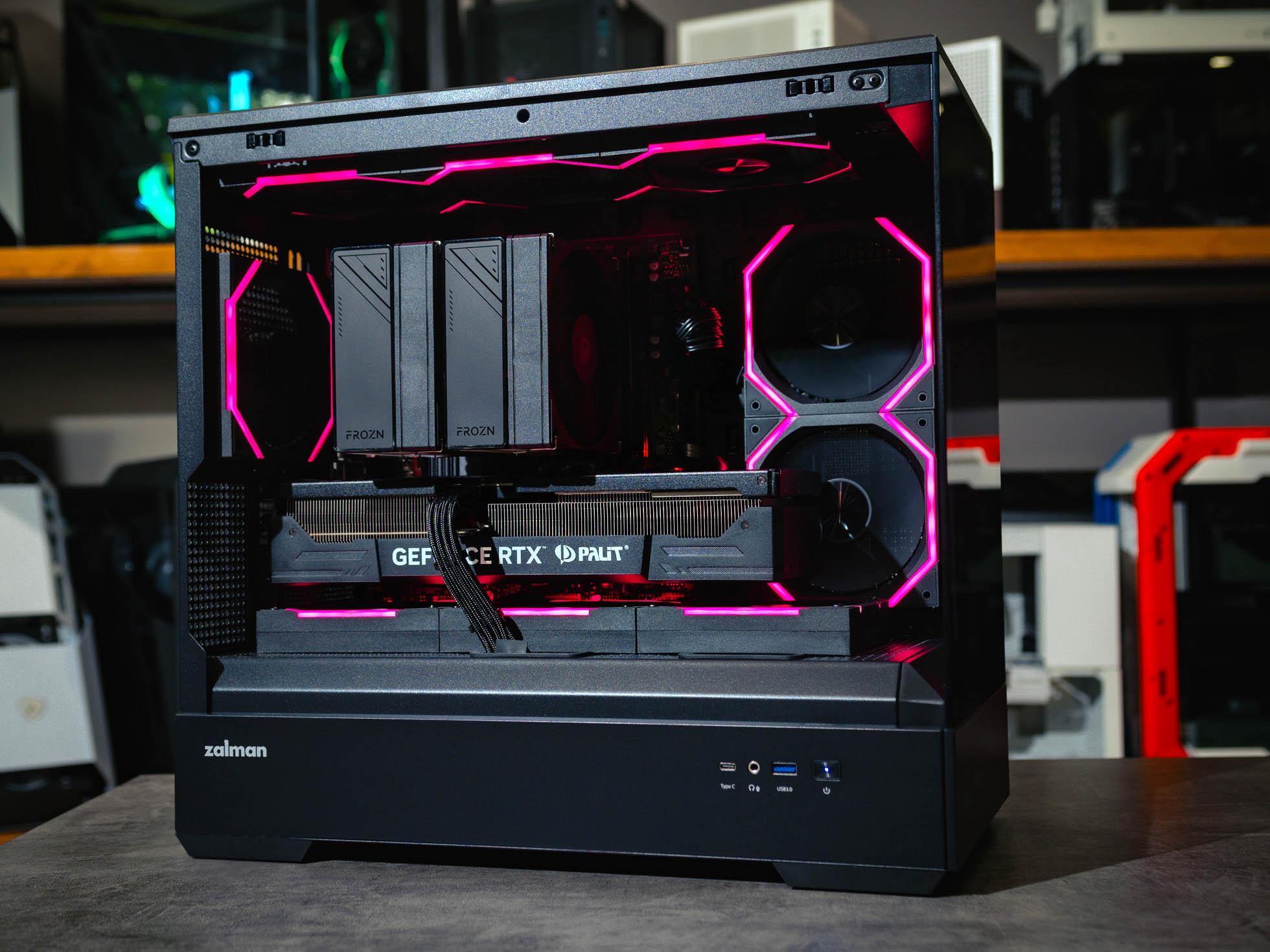 Купить компьютер Nova  в корпусе Zalman p30 c процессором  I5 12600K и видеокартой RTX 4070