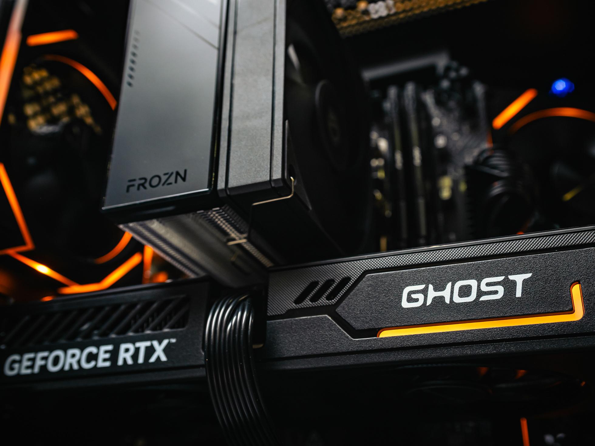 Игровой пк в корпусе Ginzzu  на базе процессора Intel Core i5 14400F + RTX 5060Ti 16Gb