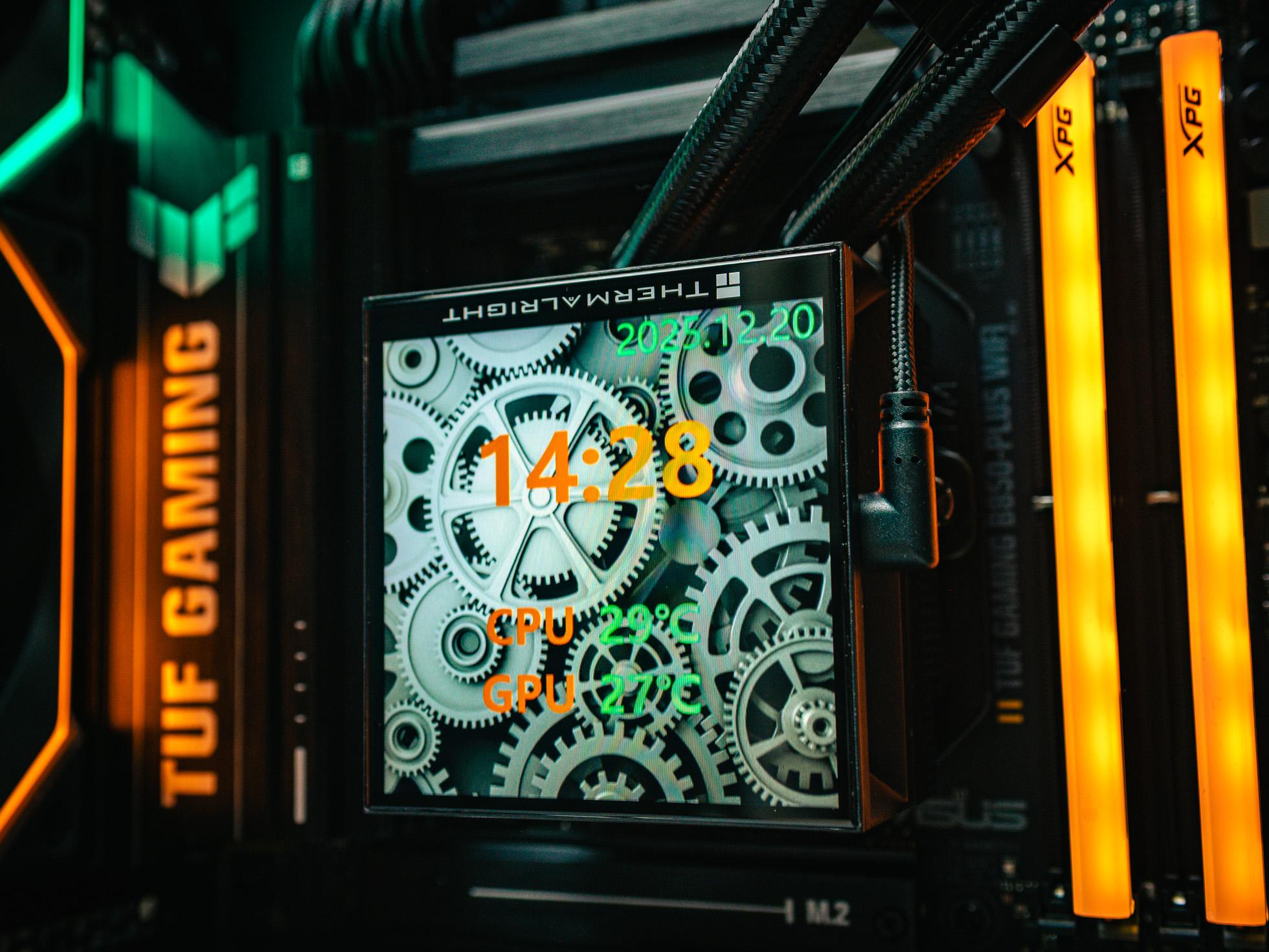 Компьютер в корпусе LIAN LI O11 Vision / 9800X3D / RTX 5080