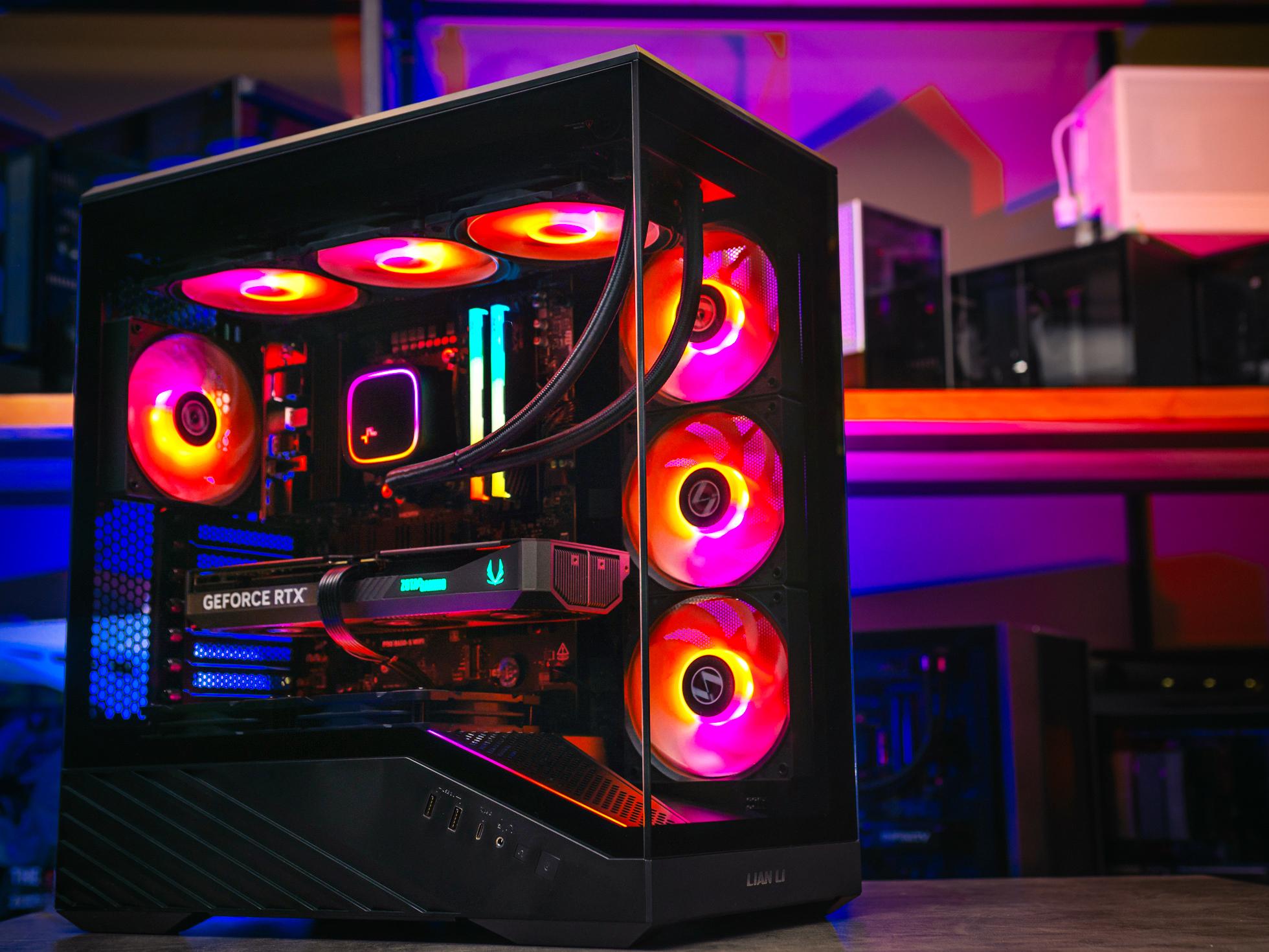 Компьютер в корпусе ZALMAN P30  С Видеокартой RTX 5070 iGame Vulcan