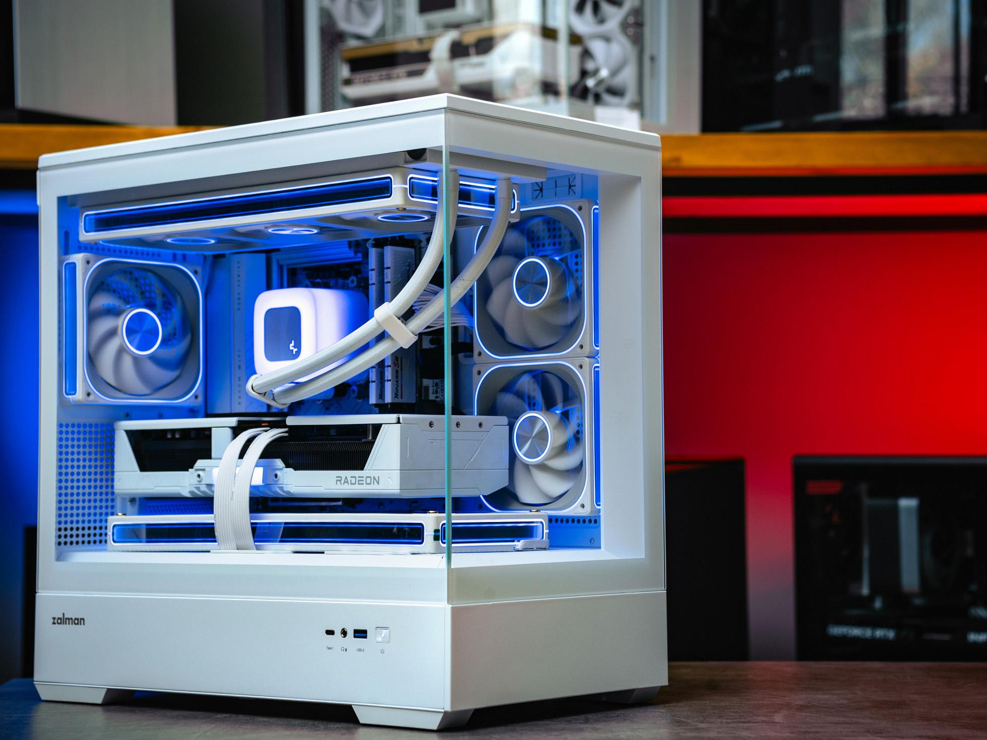 Компьютер в корпусе ZALMAN P30  С Видеокартой RTX 5070 iGame Vulcan