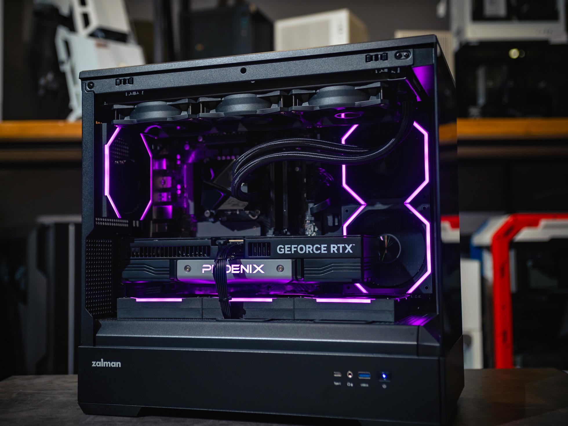 Купить компьютер Nova  в корпусе Zalman p30 c процессором  I5 14600KF и видеокартой RTX 5070