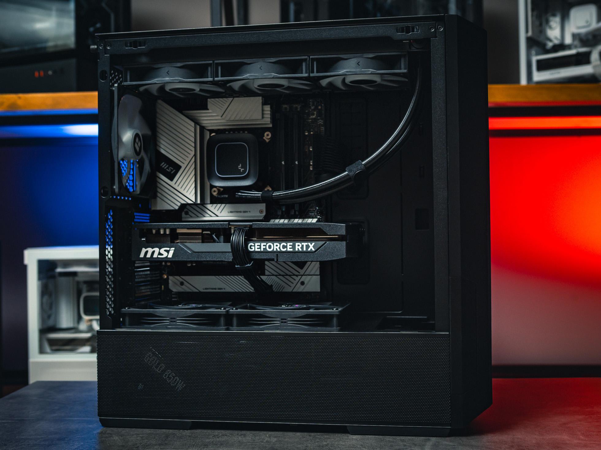 Мощный игровой компьютер в корпусе Montech King 95  в Custom shop