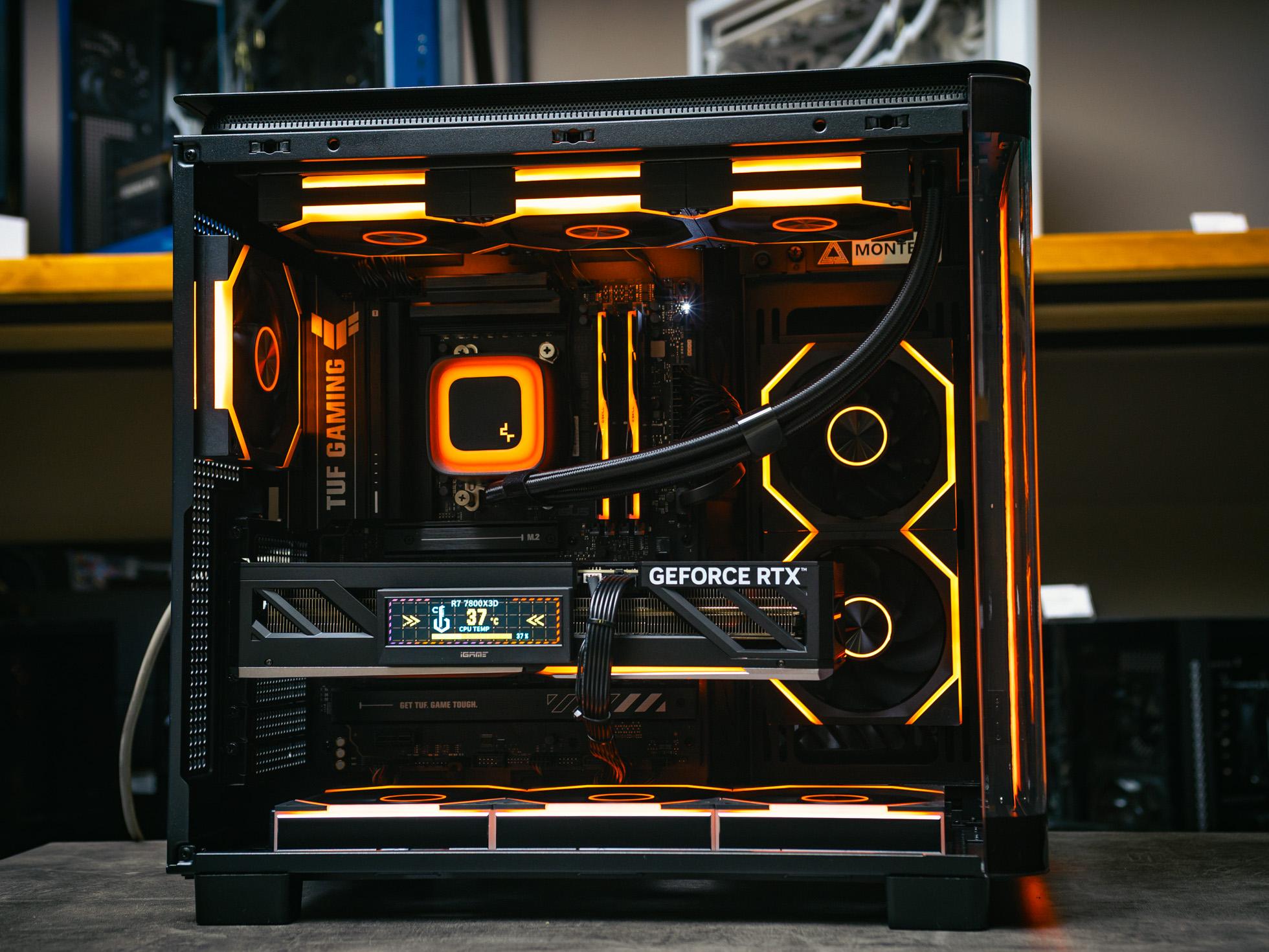 Компьютер в корпусе ZALMAN P30  С Видеокартой RTX 5070 iGame Vulcan