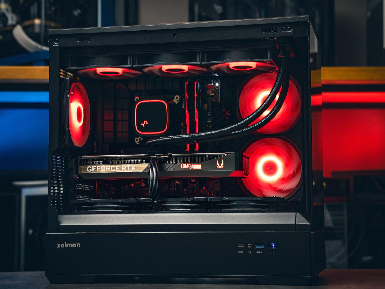 Компьютер в корпусе ZALMAN P30  С Видеокартой RTX 5070