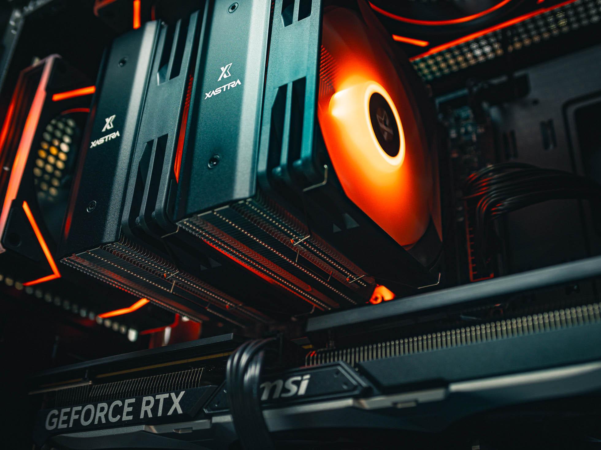 Купить игровой компьютер в корпусе Ginzzu CL410 Black  на базе процессора Ryzen 5 7400F и видеокартой MSI RTX 4060 Ventus 3x в Custom shop
