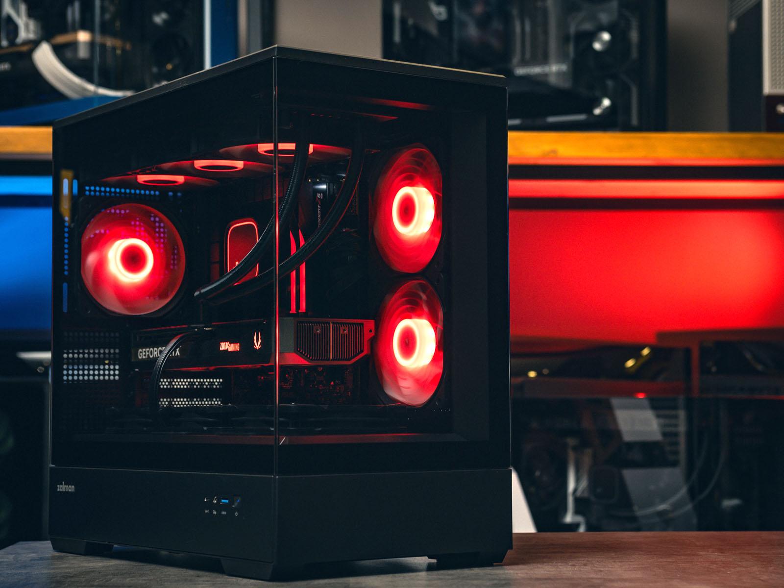 Компьютер в корпусе ZALMAN P30  С Видеокартой RTX 5070 ZOTAC