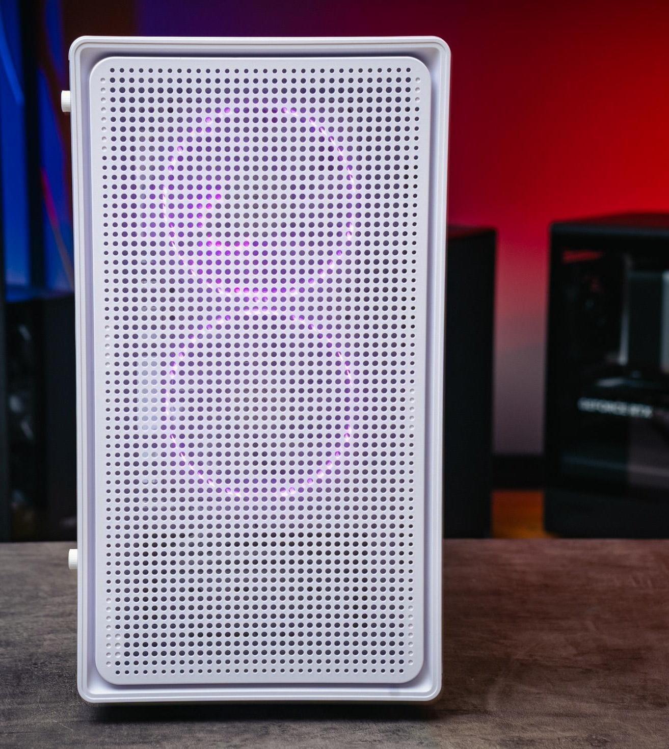 Мощный игровой компьютер в корпусе AOC CG389 Black  на базе процессора Ryzen 5 7500F + RTX 5060 TI