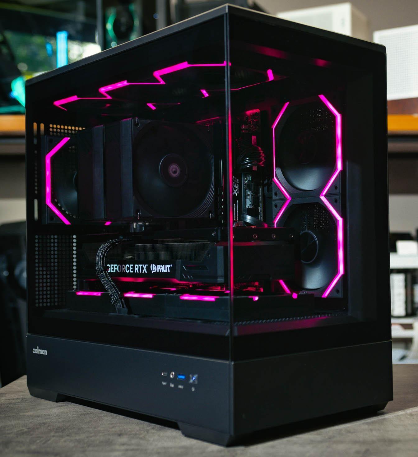 Купить компьютер Nova  в корпусе Zalman p30 c процессором  I5 12600K и видеокартой RTX 4070