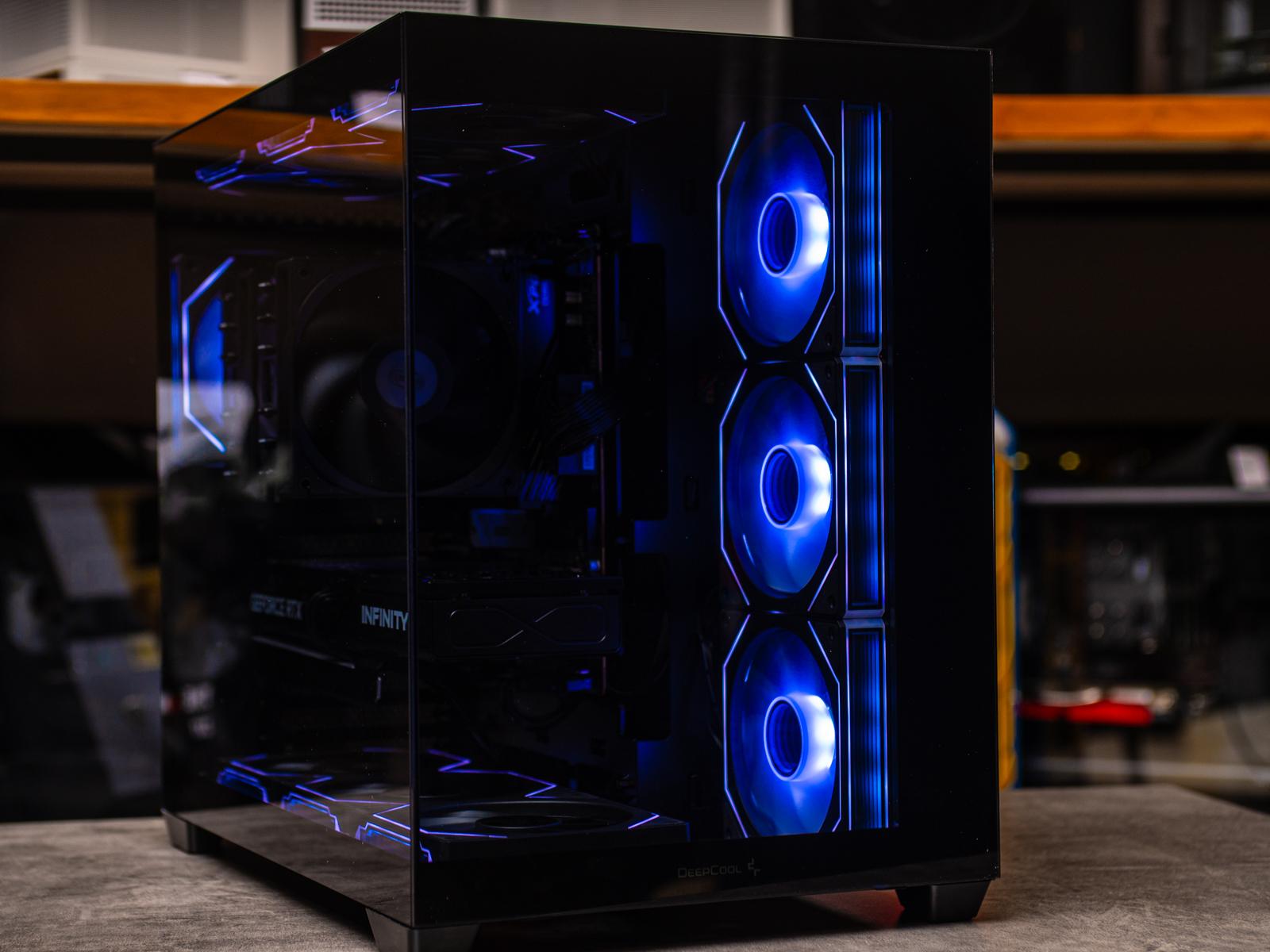 Компьютер в корпусеDeepCool CG530 4F  / 7800X3D / RTX 5070